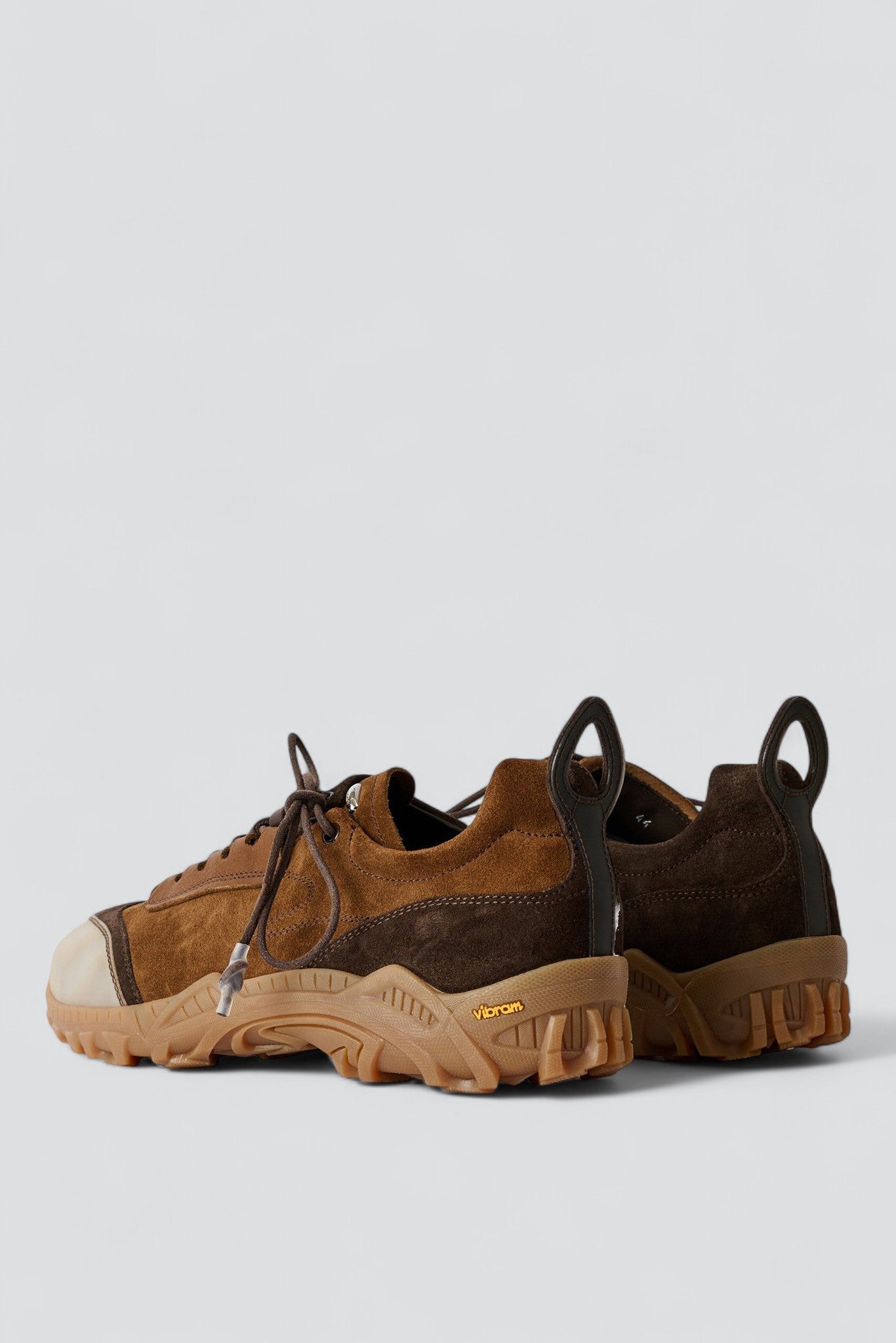 Bitter Cocoa Mowed Suede Gabe Sneaker