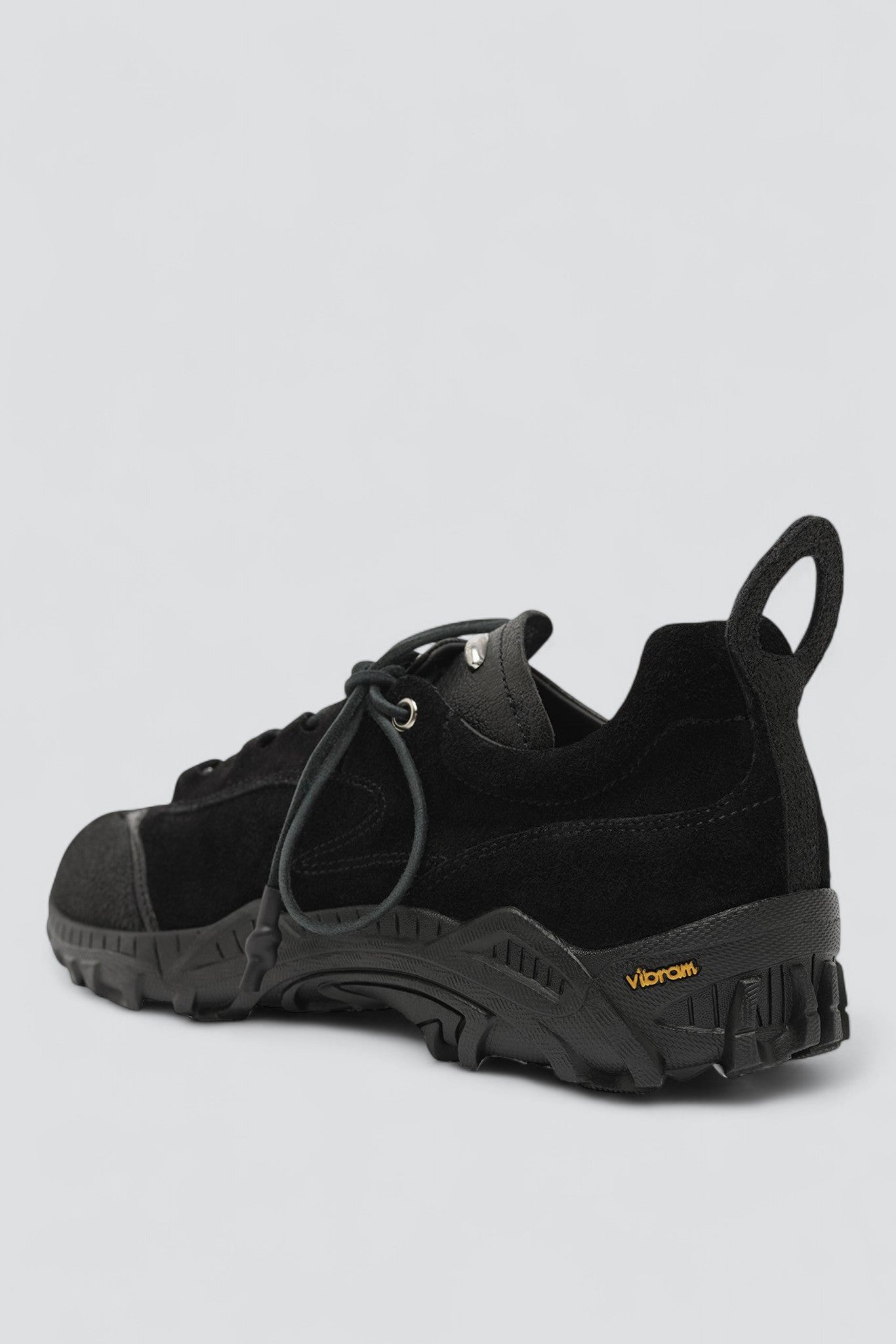 Stealth Black Leather Gabe Sneaker