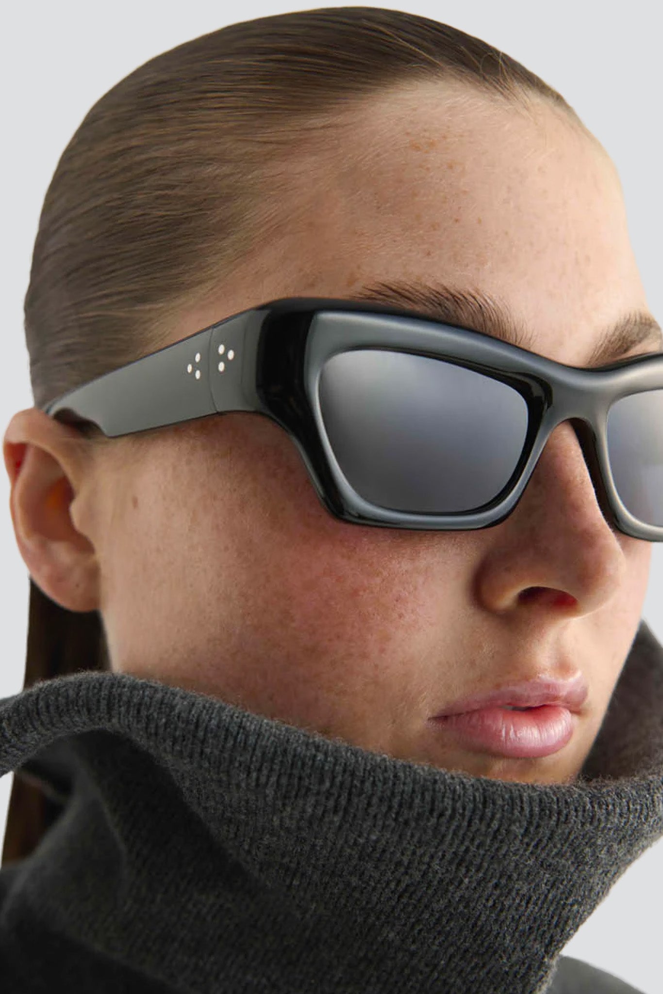 Acetate Black Ayreen Sunglasses - Port Tanger – Assembly New York