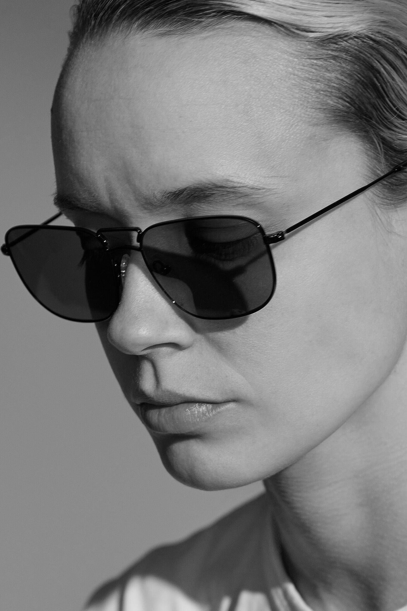 Acetate Giorgio - Black/Transparent Grey