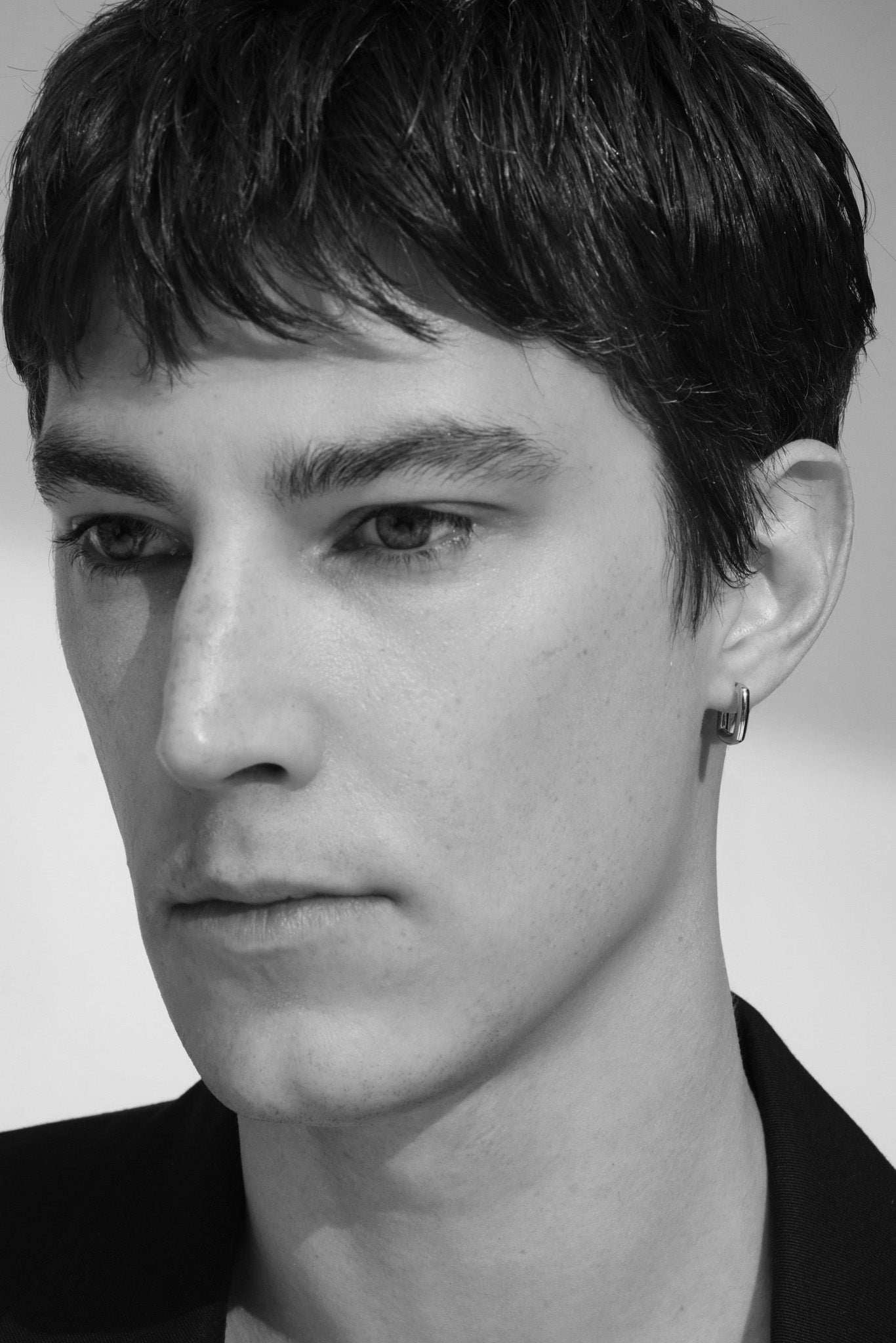 Gold Frame Hoops Small