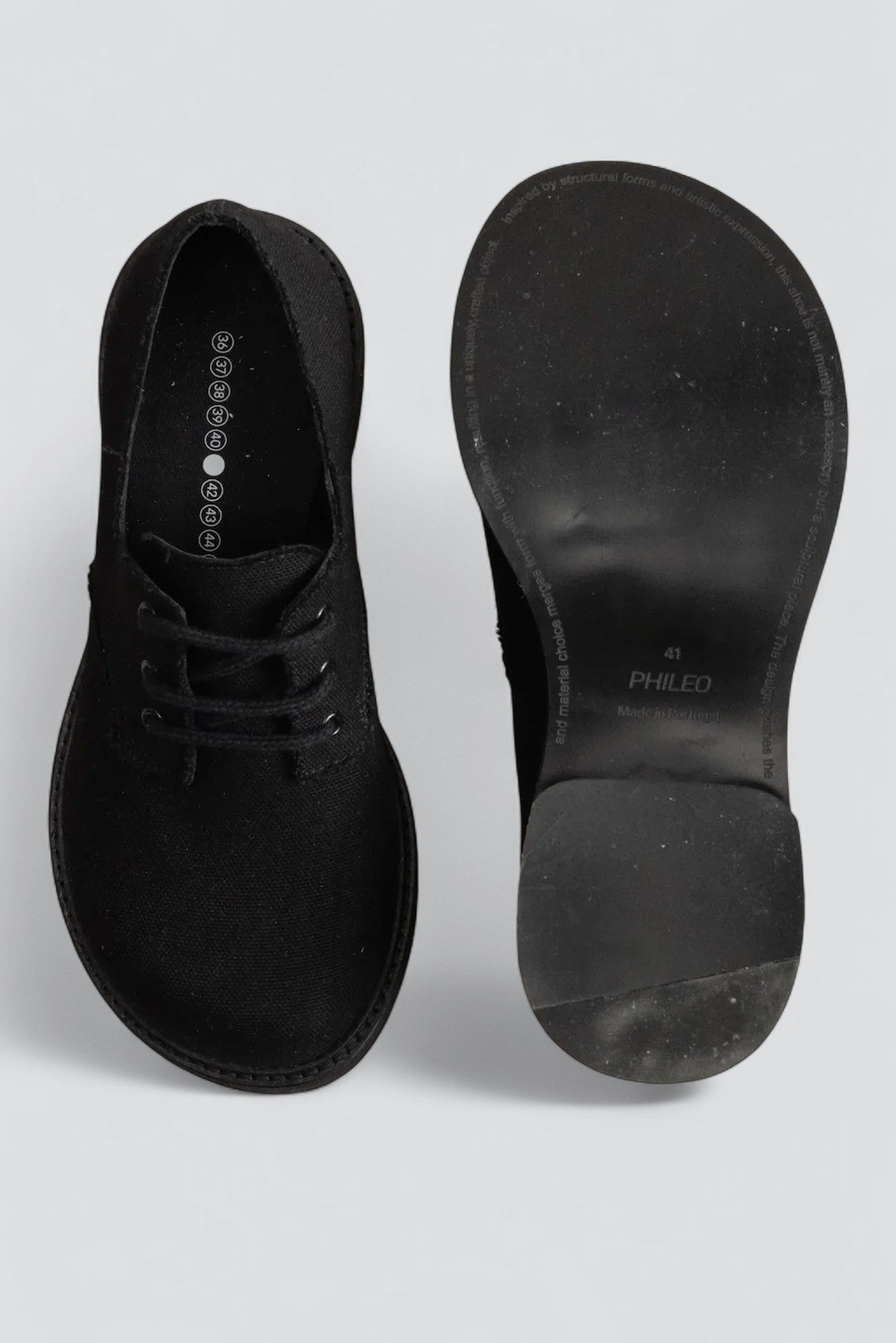 Black Canvas Derby