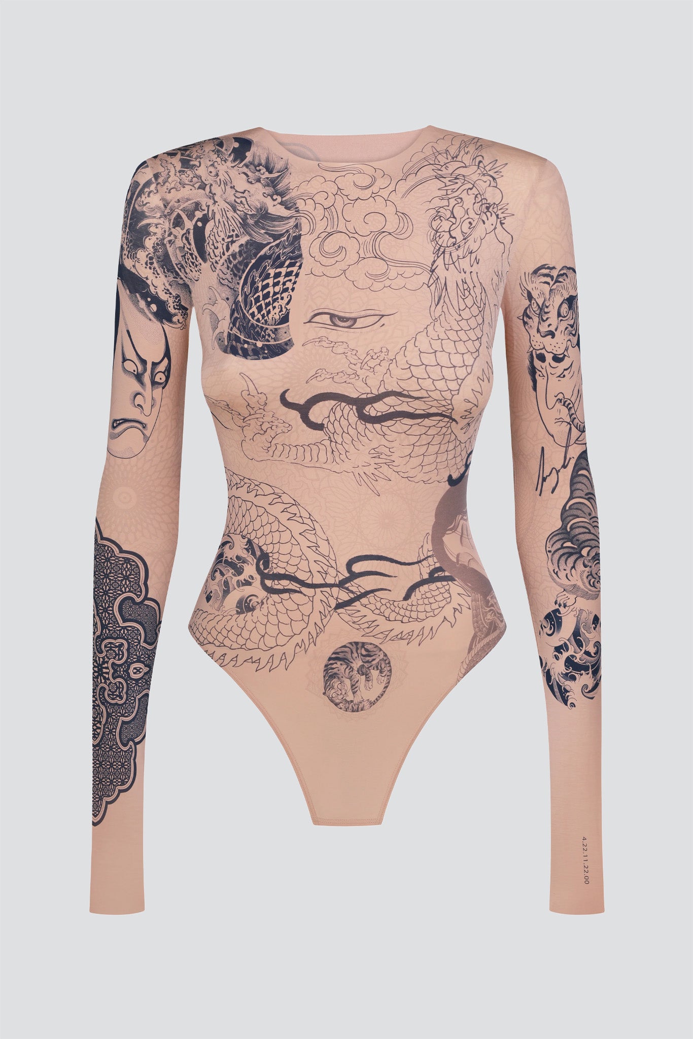 Beige Bodysuit Porcelain