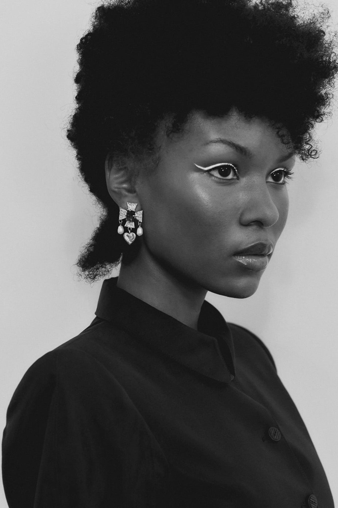 Gold Cardinal Earrings