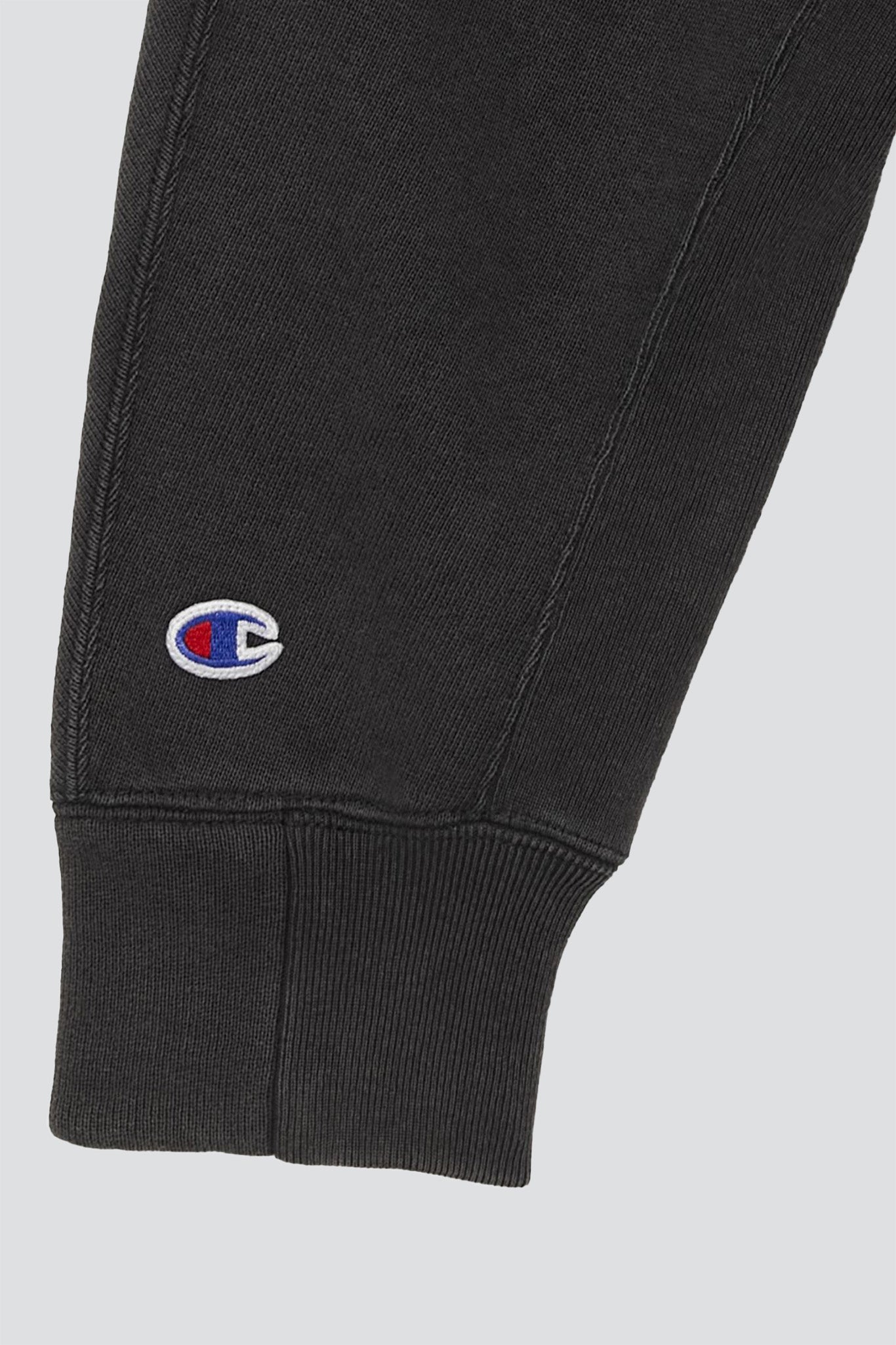 Charcoal Highneck Zip Up Sweatshirt