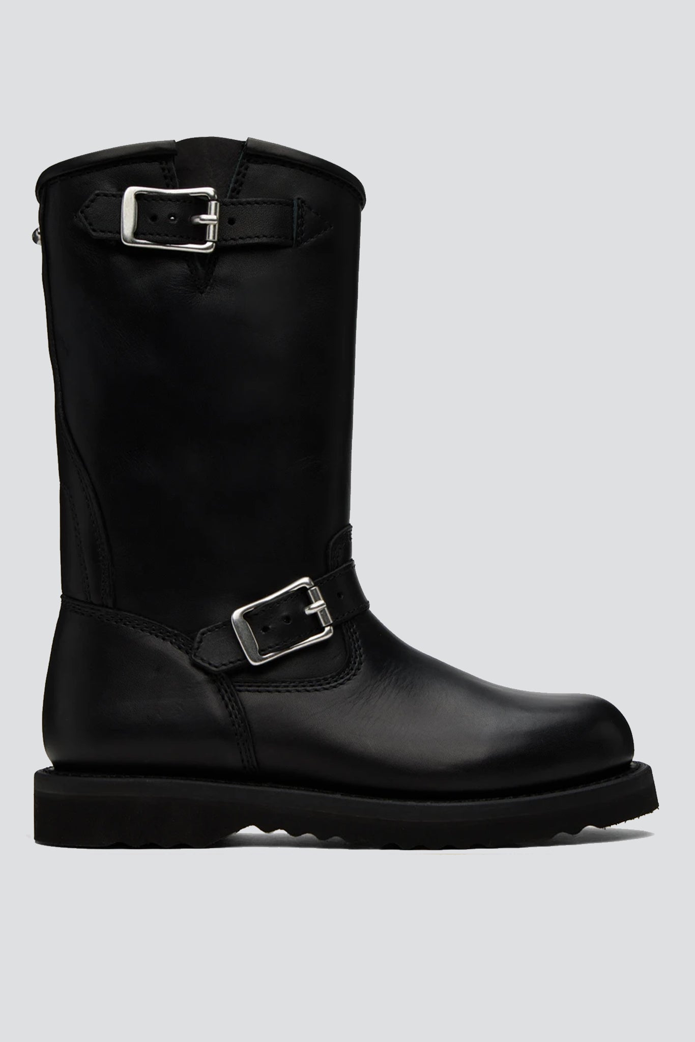 Black Leather Corral Boot