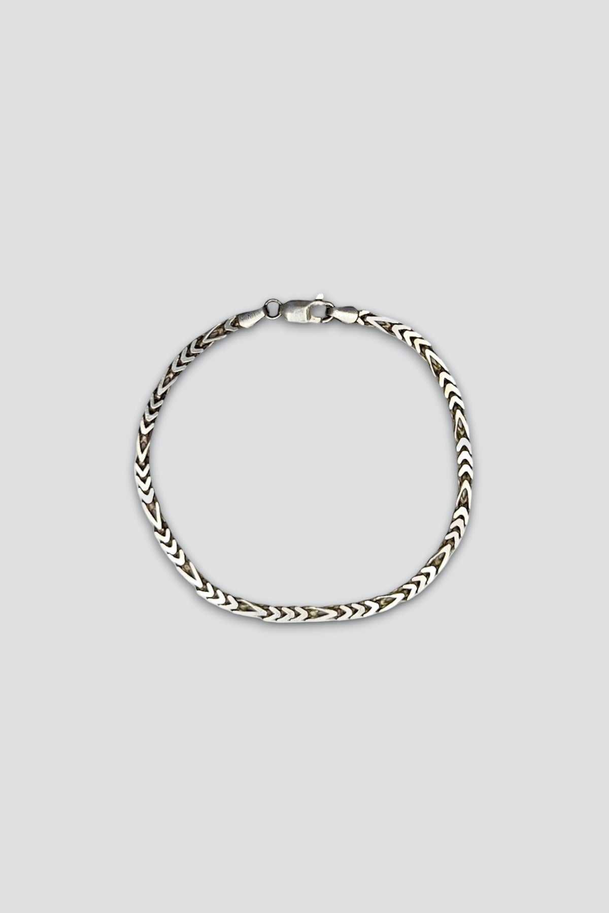 Sterling Silver Figaro Link Bracelet