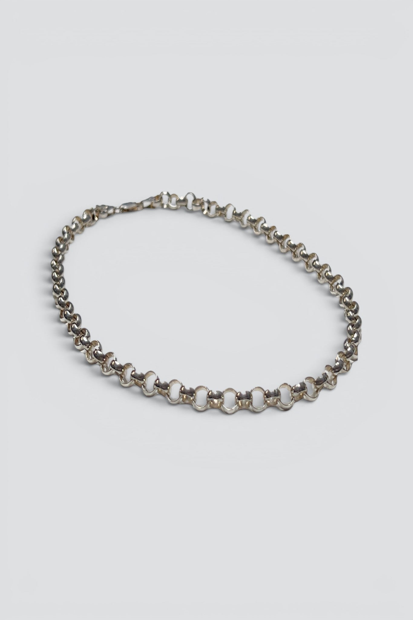 Sterling Silver Rolo Chain Necklace