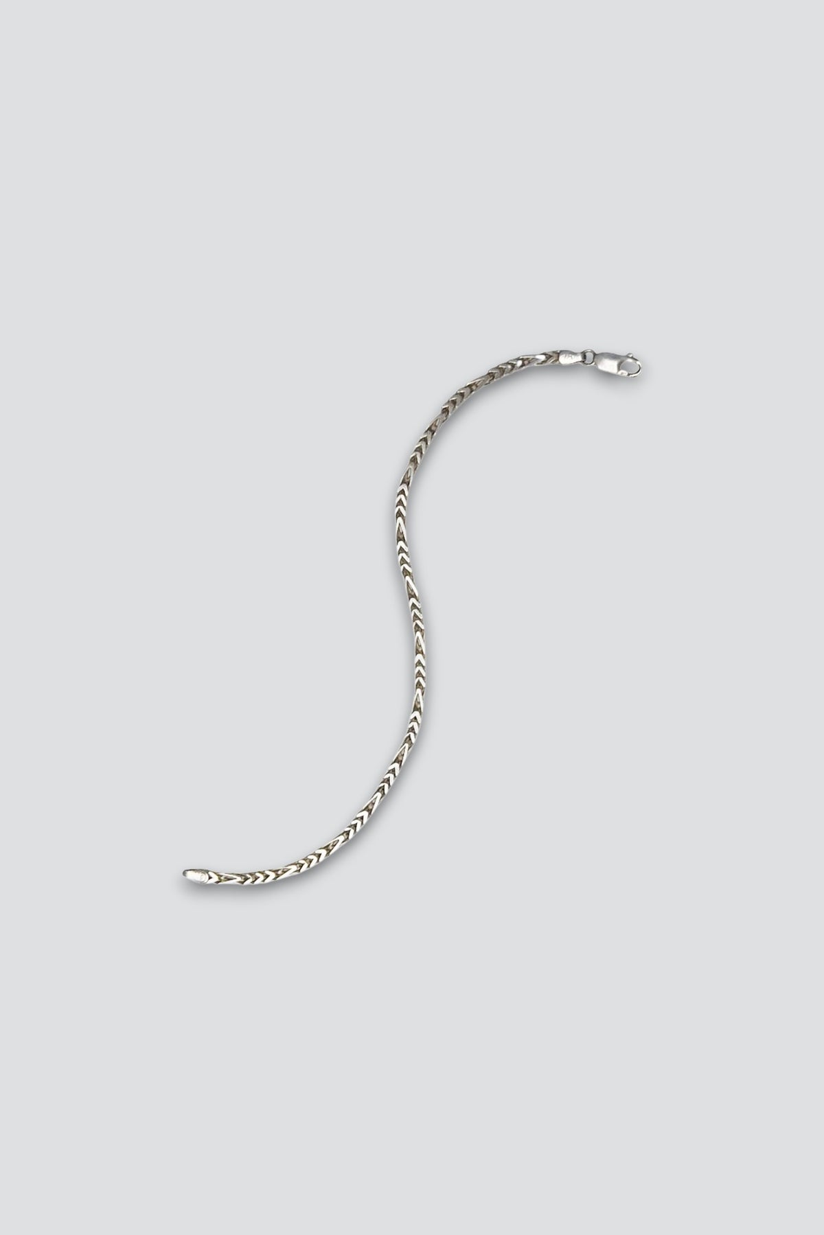 Sterling Silver Figaro Link Bracelet