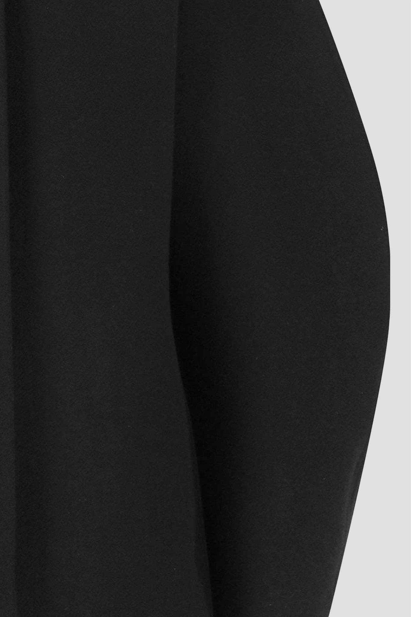 Black Hourglass Half Coat