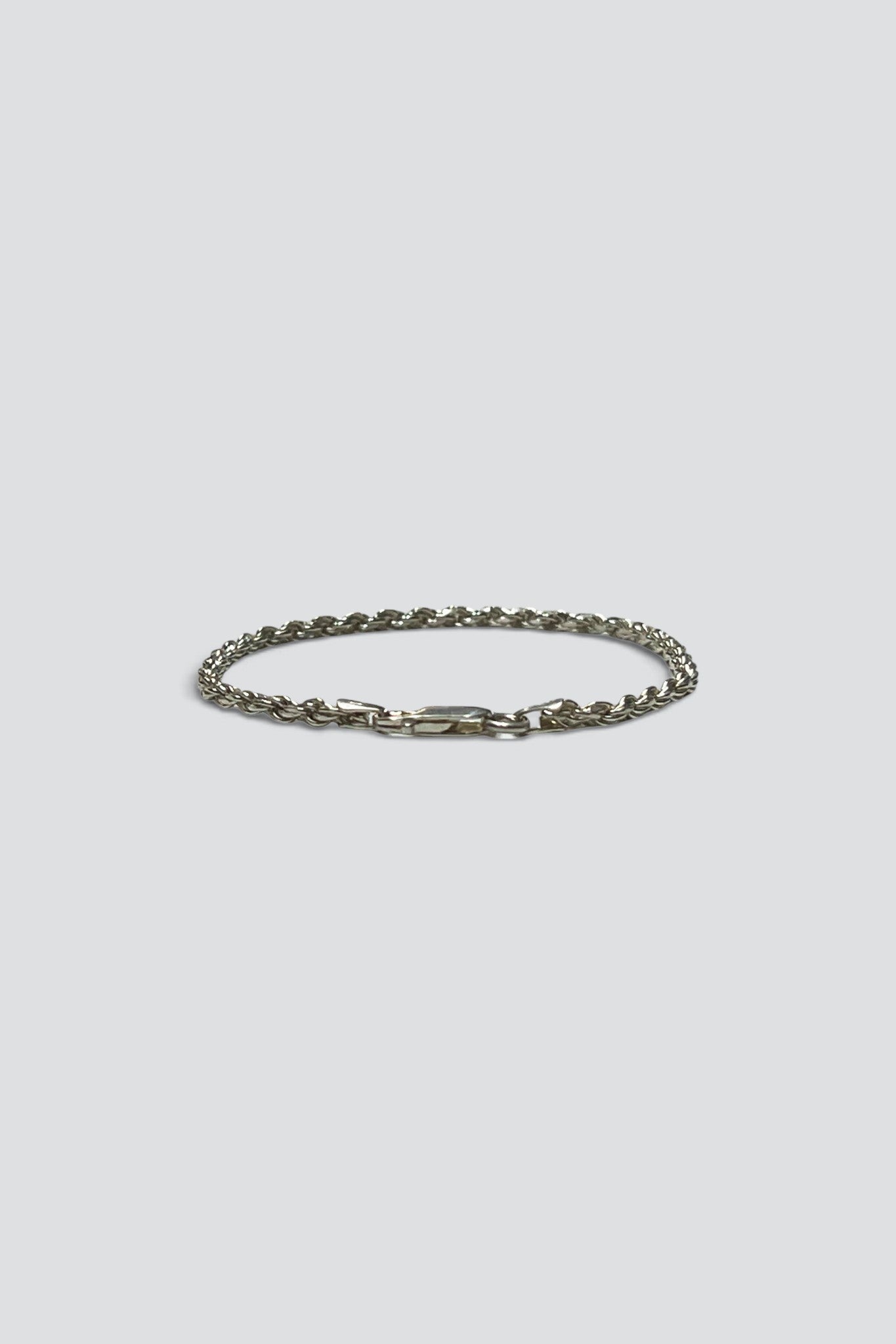 Bracelet Sterling Silver Twist Chain Bracelet
