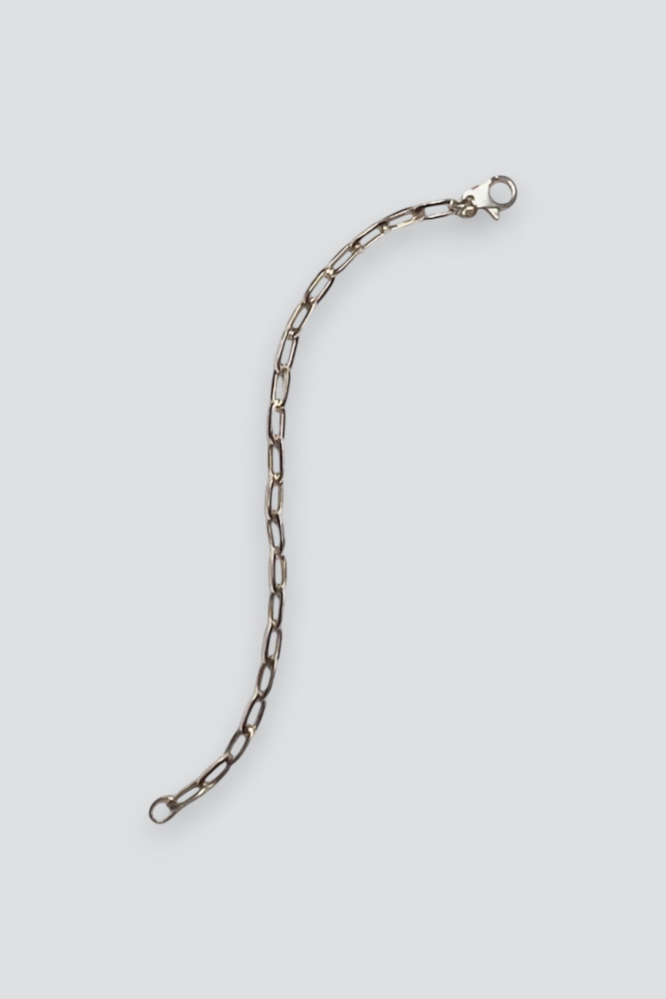 Sterling Silver Oval Link Chain Bracelet
