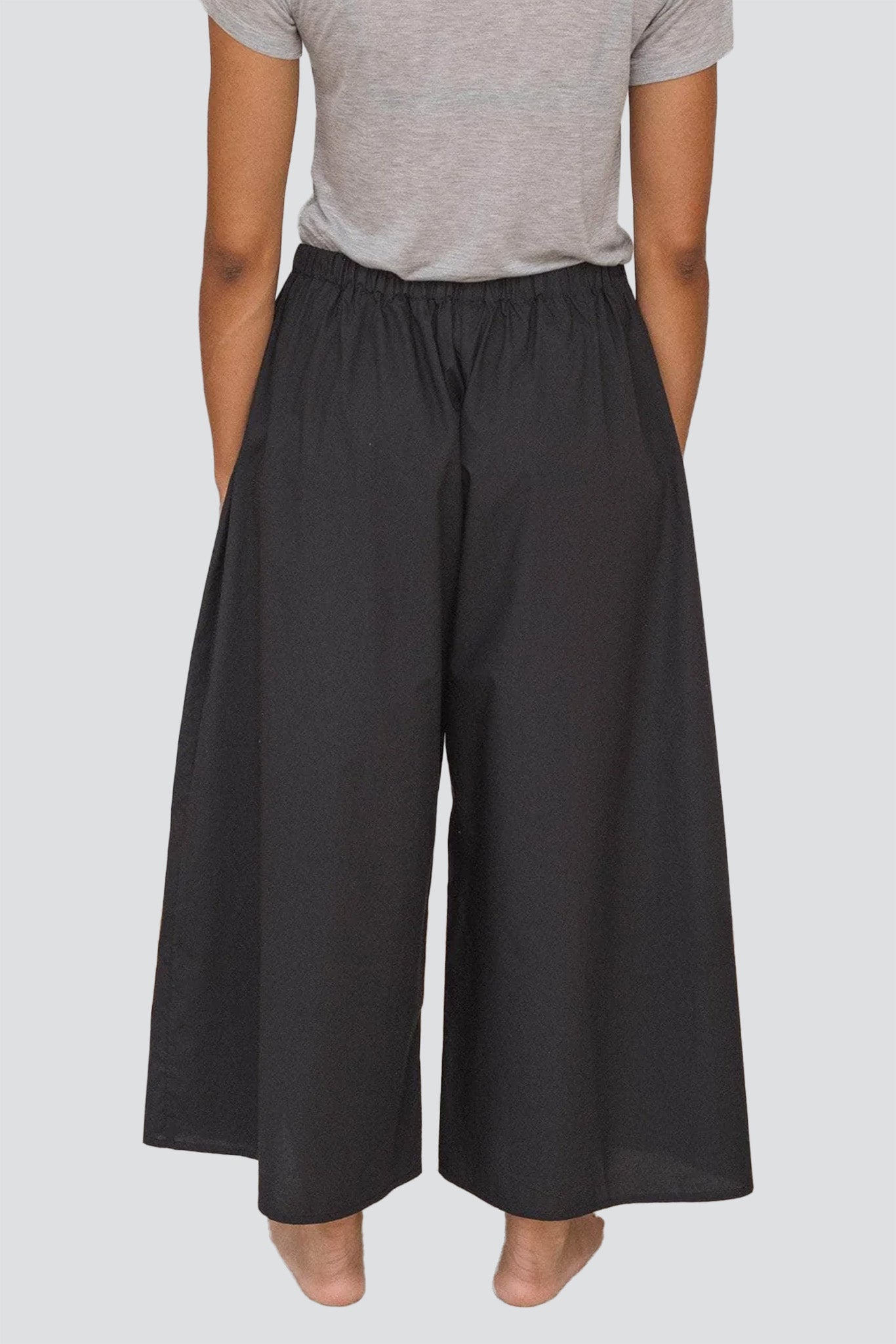 Black Cable Pants