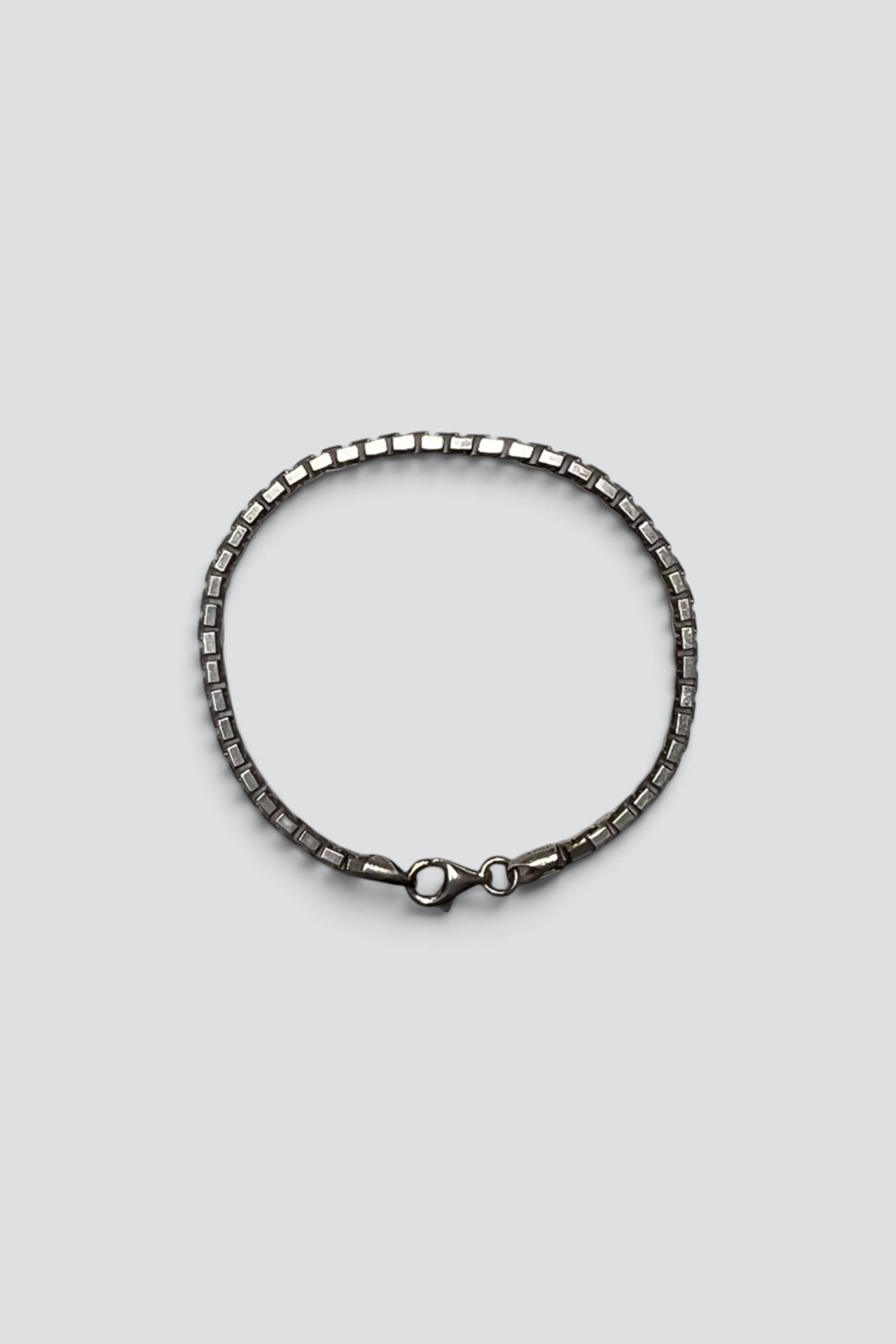 Sterling Silver Box Chain Bracelet