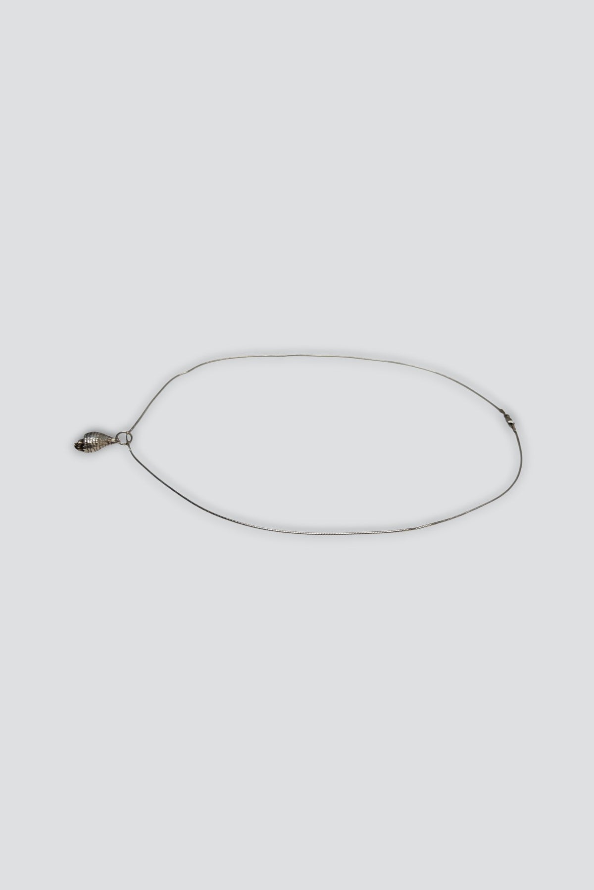 Sterling Silver Shell Pendant Necklace