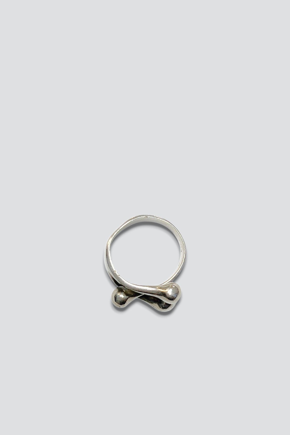 Sterling Silver Interlock Ball Ring