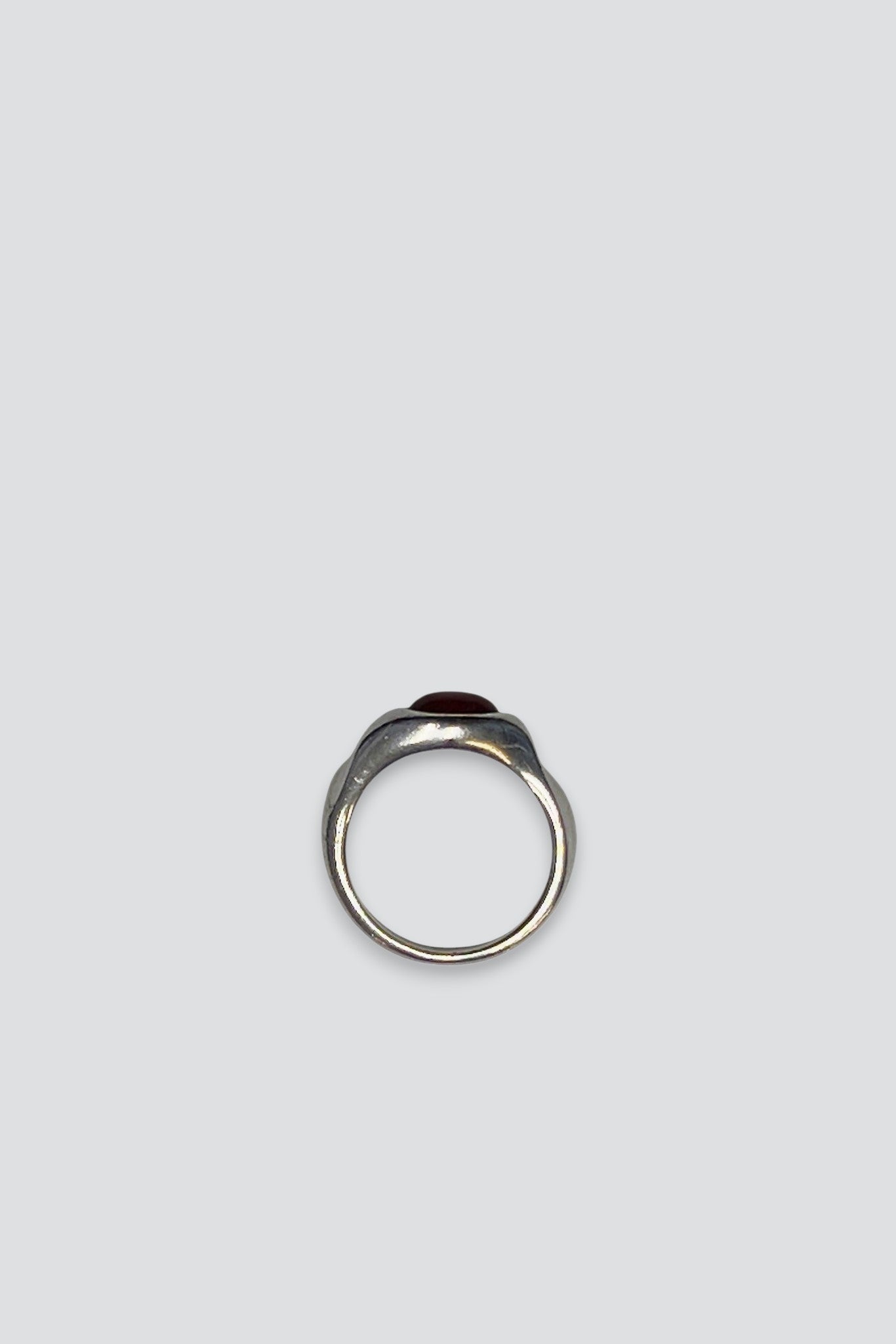 Sterling Silver Carnelian Gem Ring