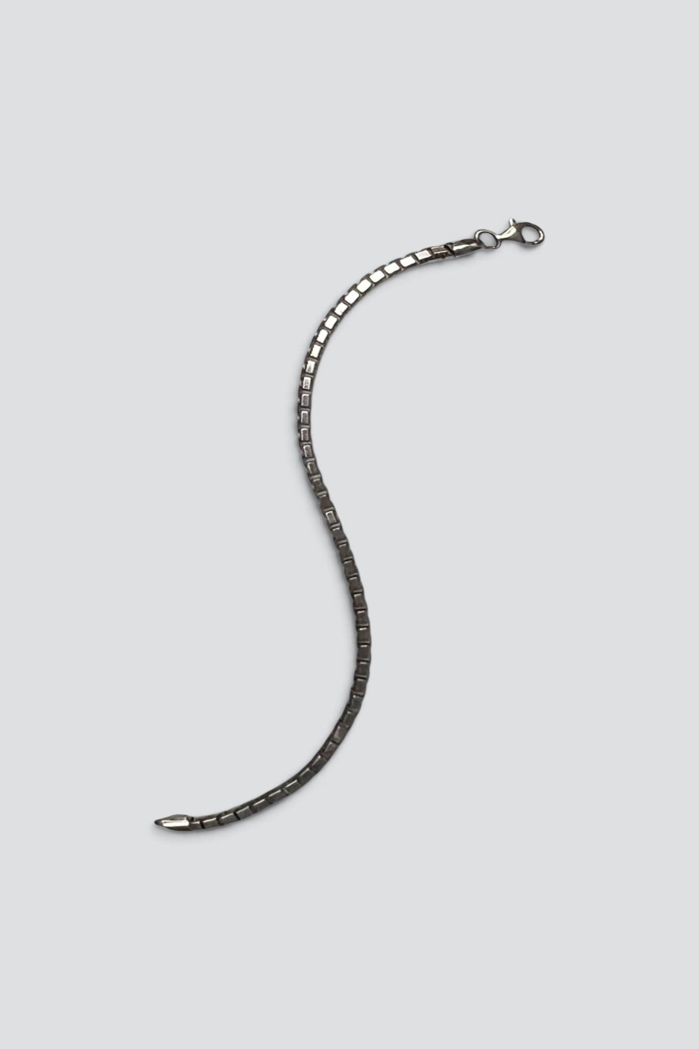 Sterling Silver Box Chain Bracelet