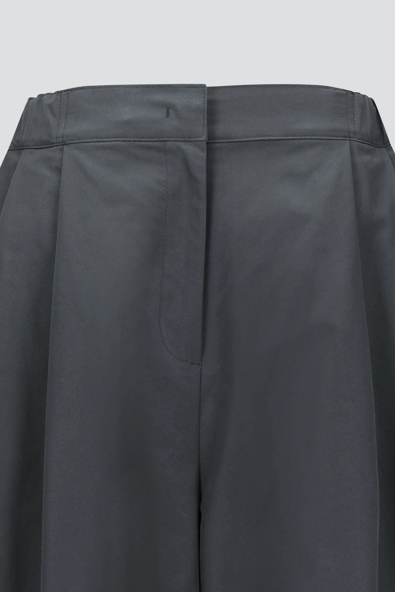 Charcoal Two Tuck Balloon Pants