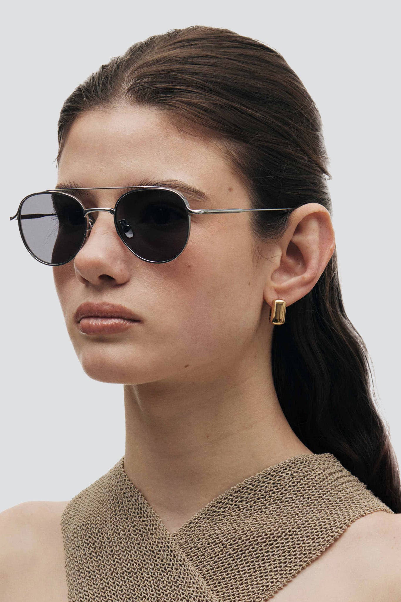 White Gold HMCC3 CWG Sunglasses