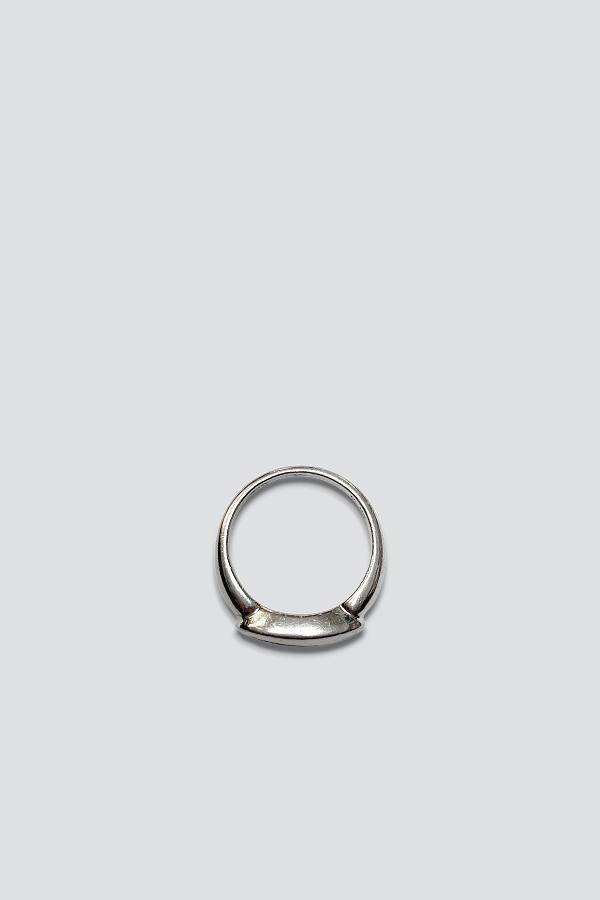 Sterling Silver CZ Slit Ring