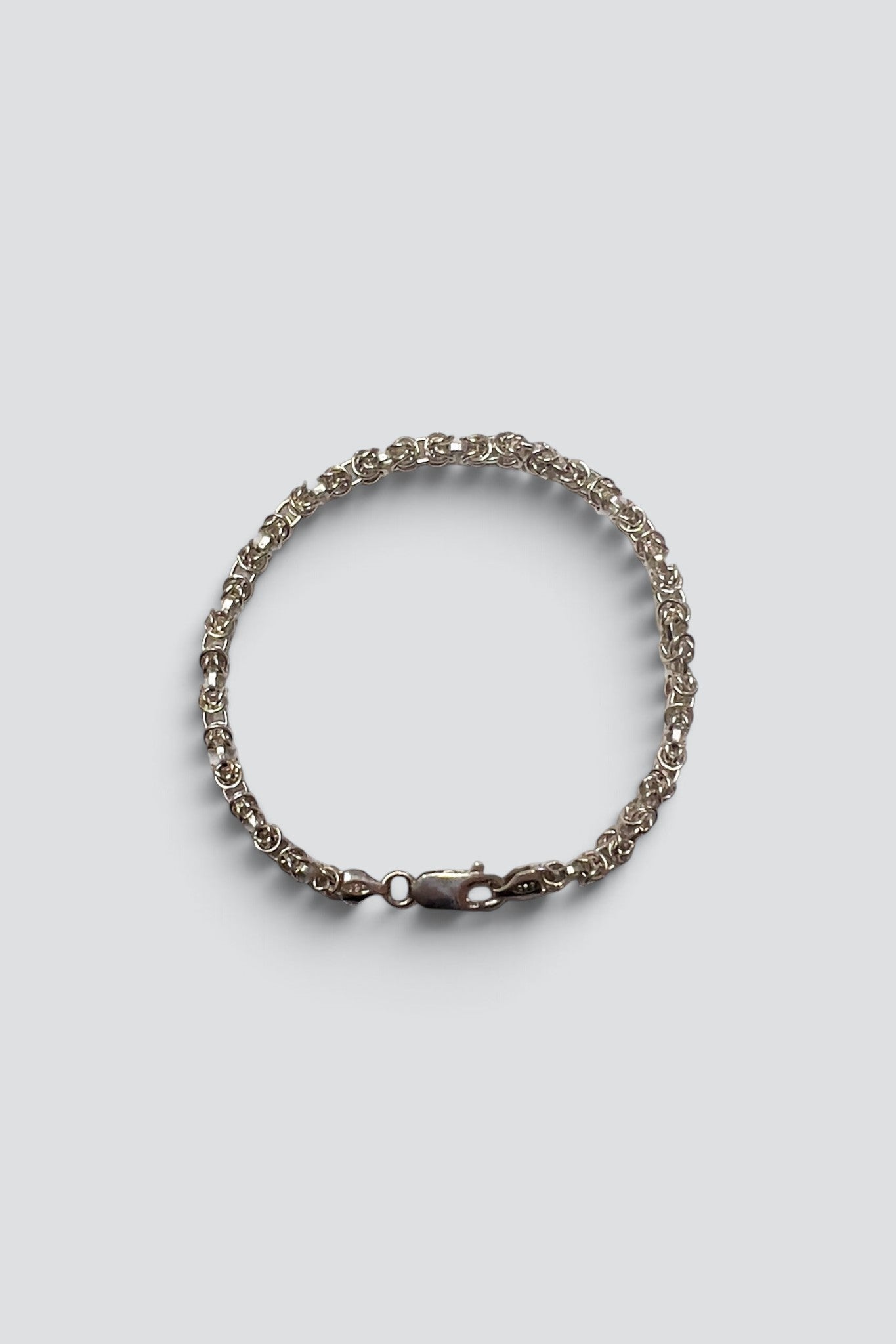 Sterling Silver Byz Chain Bracelet