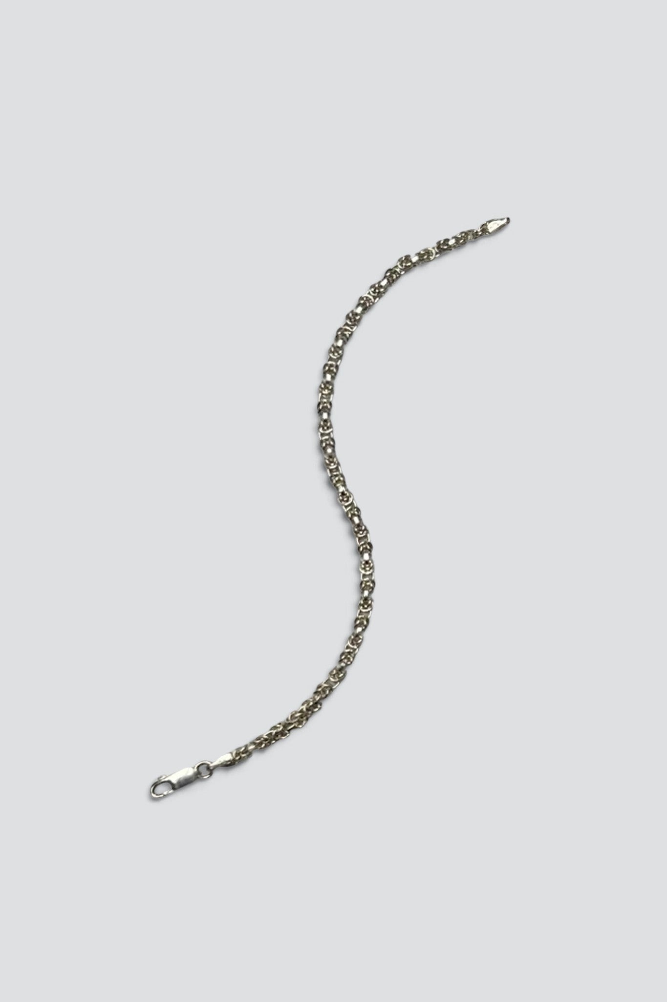 Sterling Silver Byz Chain Bracelet