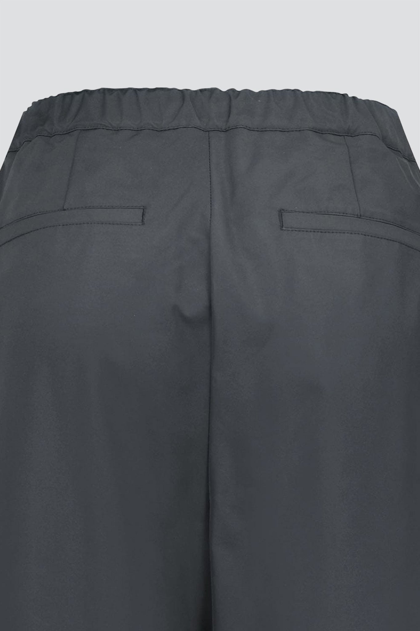 Charcoal Two Tuck Balloon Pants