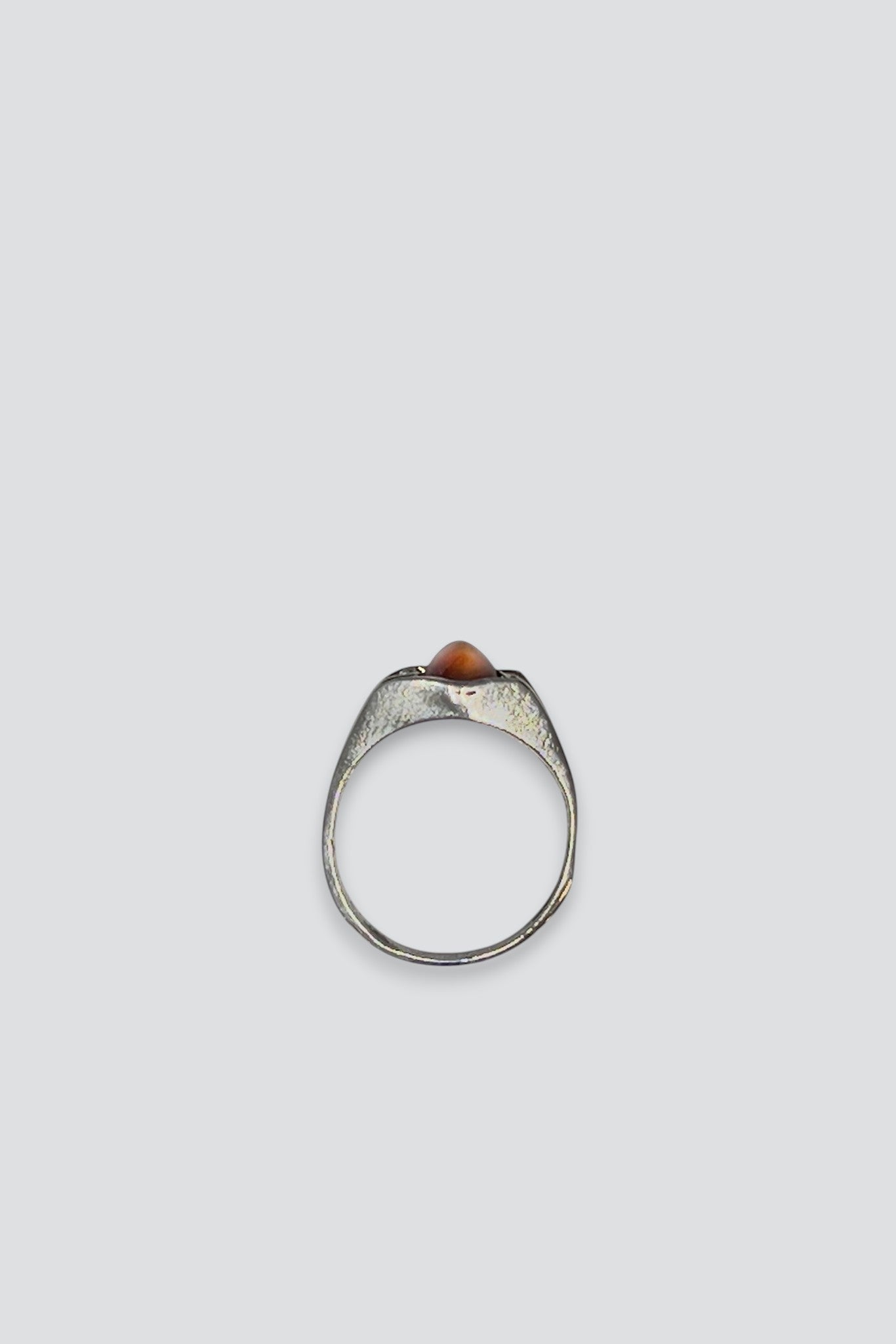 Sterling Silver Tiger Eye Caged Ring