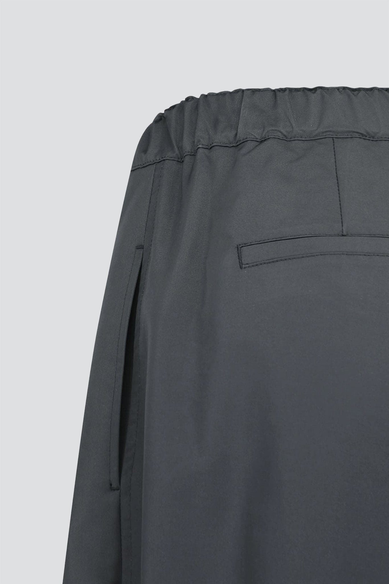 Charcoal Two Tuck Balloon Pants