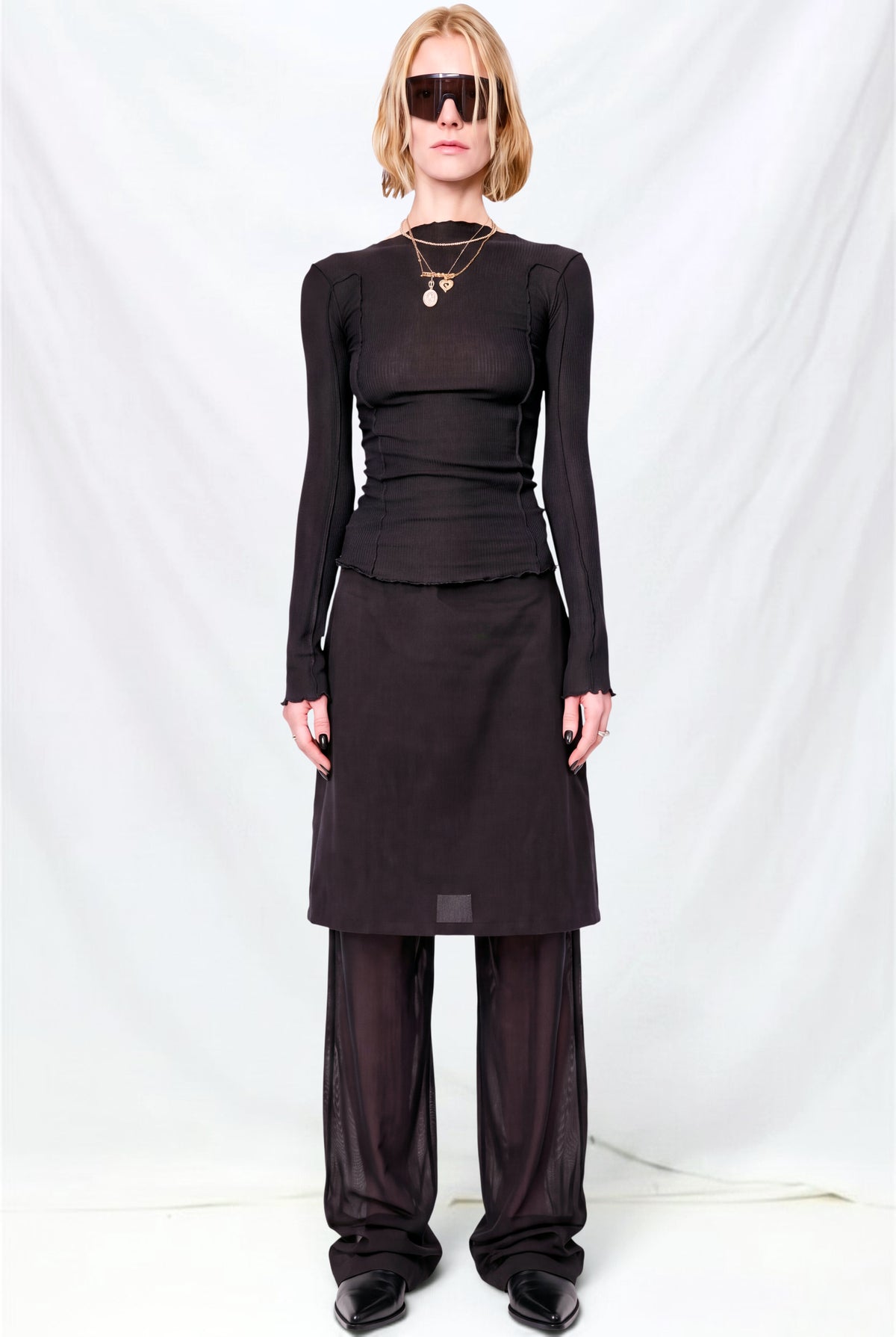 Black Suki Layer Pant