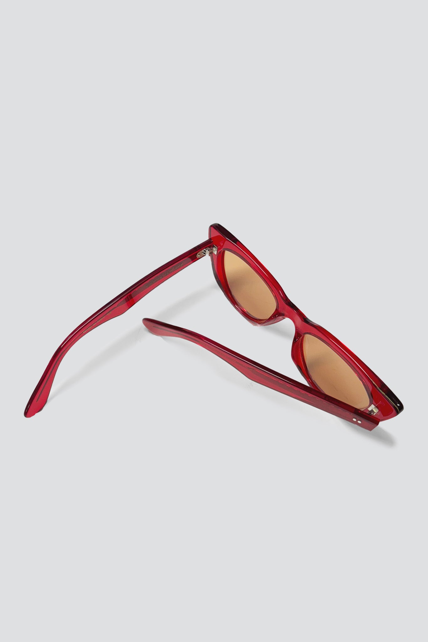 Acetate Kinos Sunglasses - Red