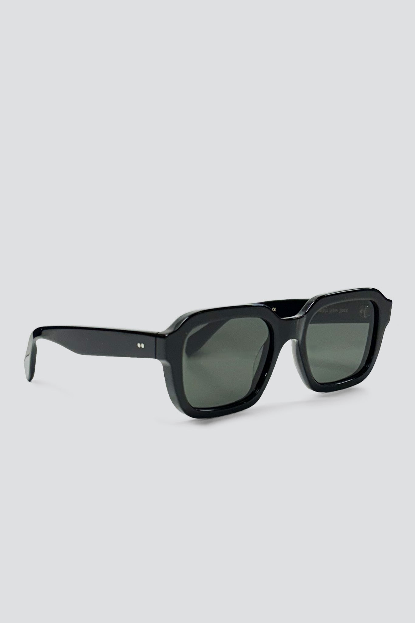 Acetate Odessa Sunglasses - Black