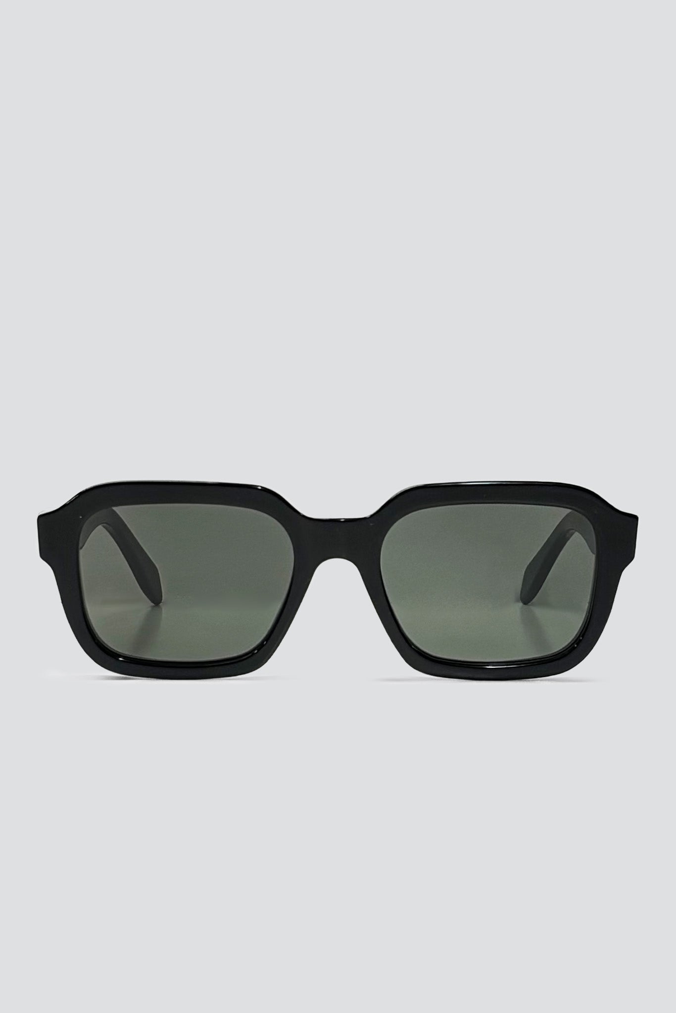 Acetate Odessa Sunglasses - Black