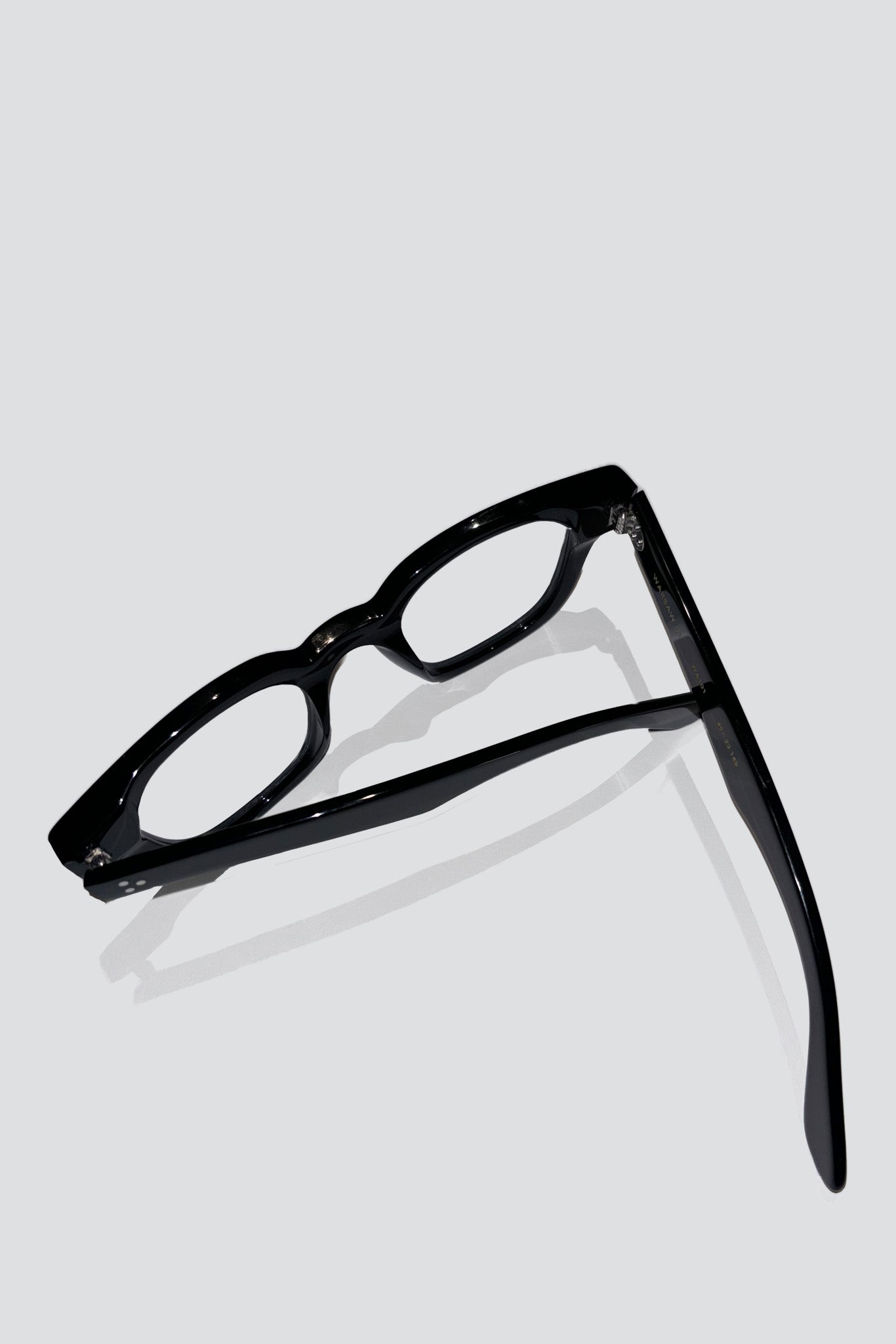 Acetate Warsaw Sunglasses - Black