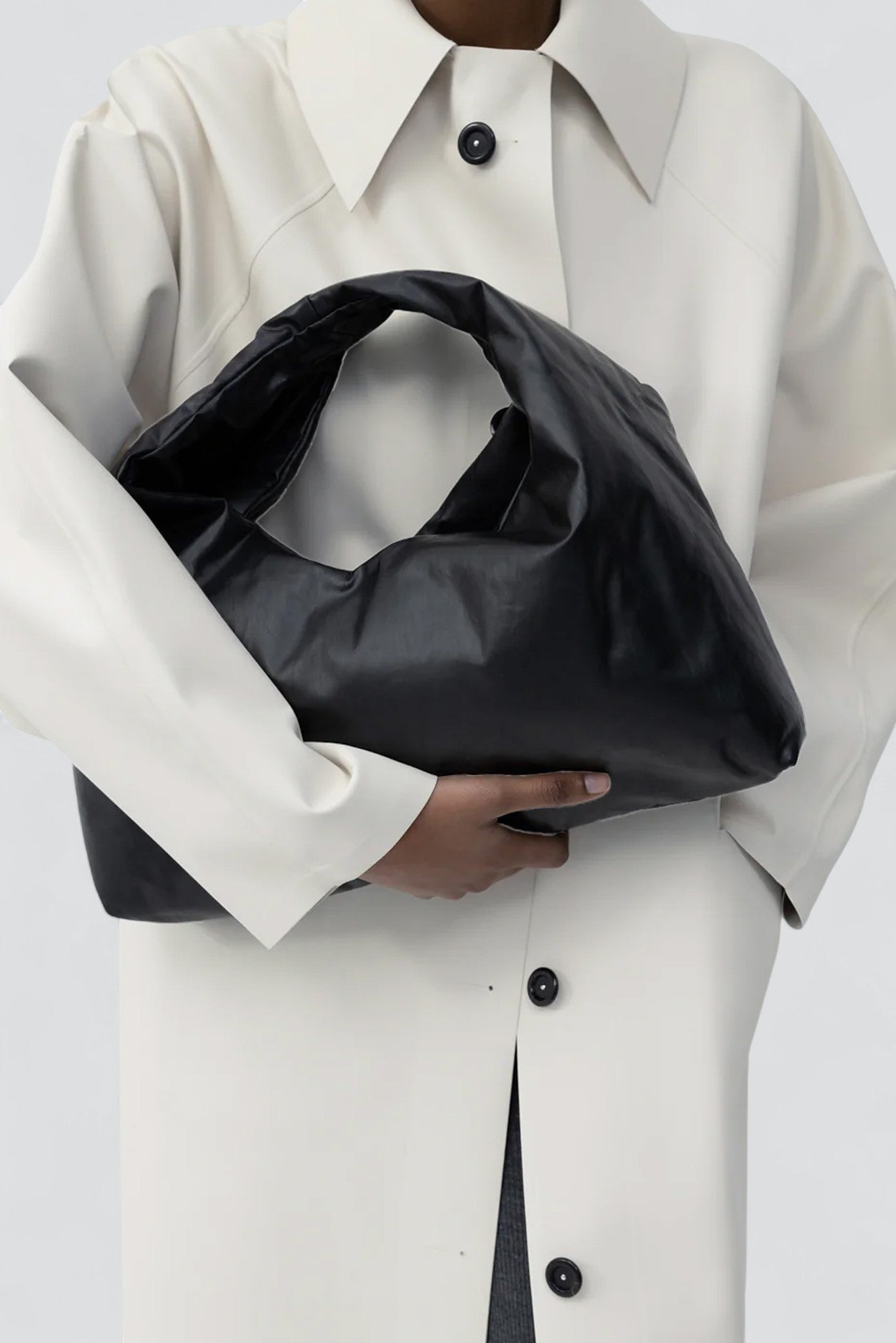 Black Anchor Small Oil Bag