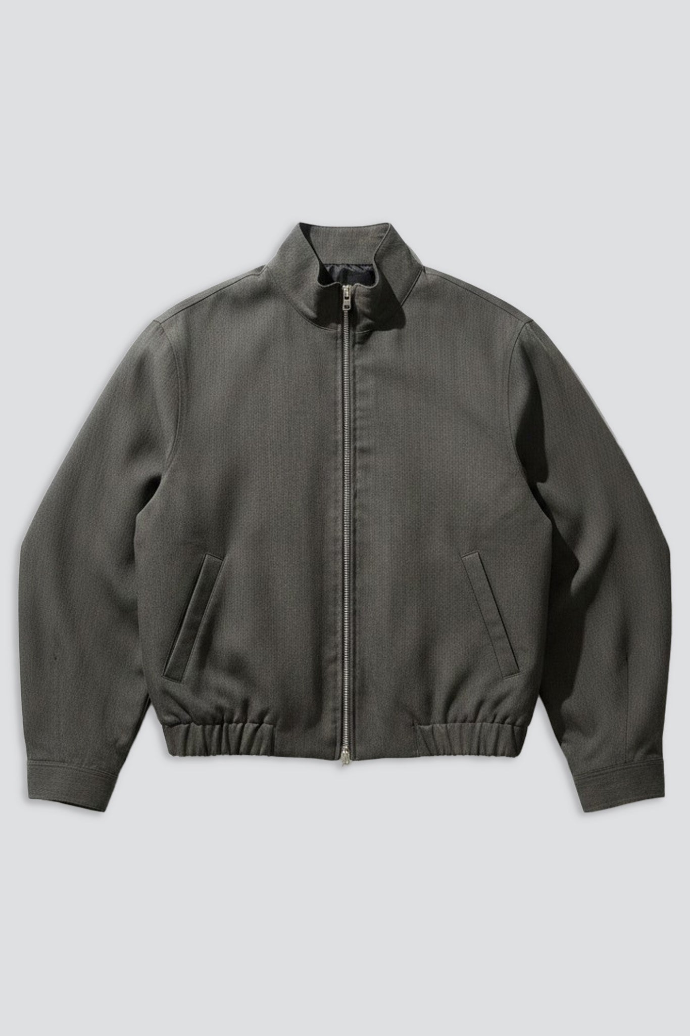 Army Rayon Mockneck Jacket