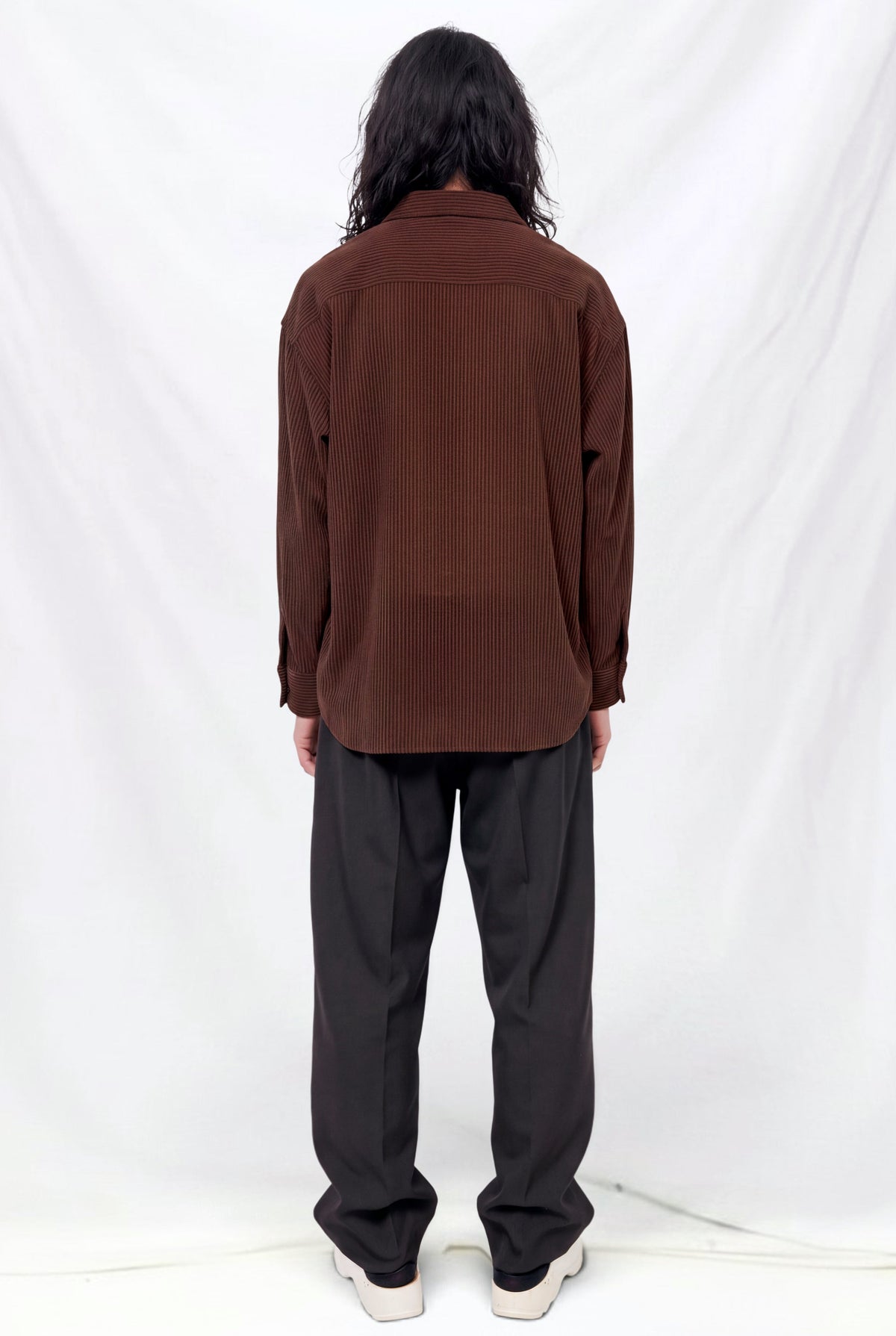 Black Suiting Curve Pant