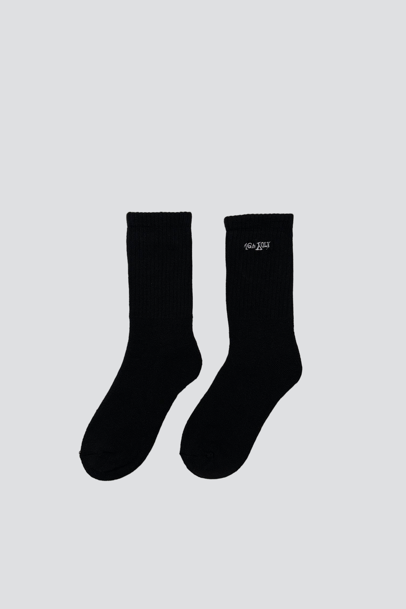 Black New York Logo Sock