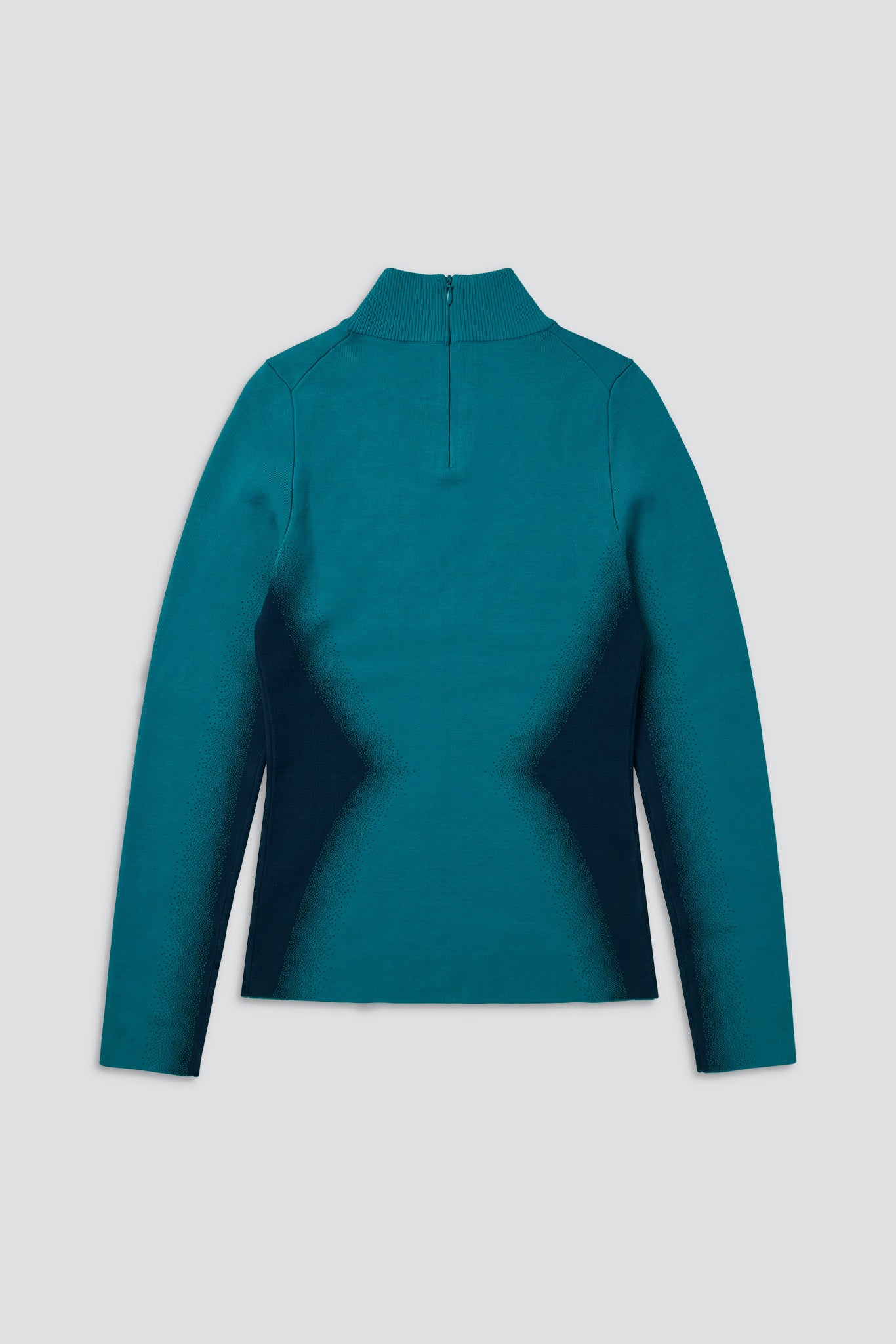Avalon Teal Yuri Ecovero Turtleneck Top