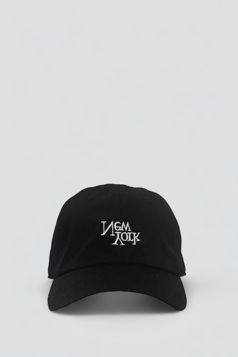 New York Embroidered V2 Hat - Black/White - Assembly New York