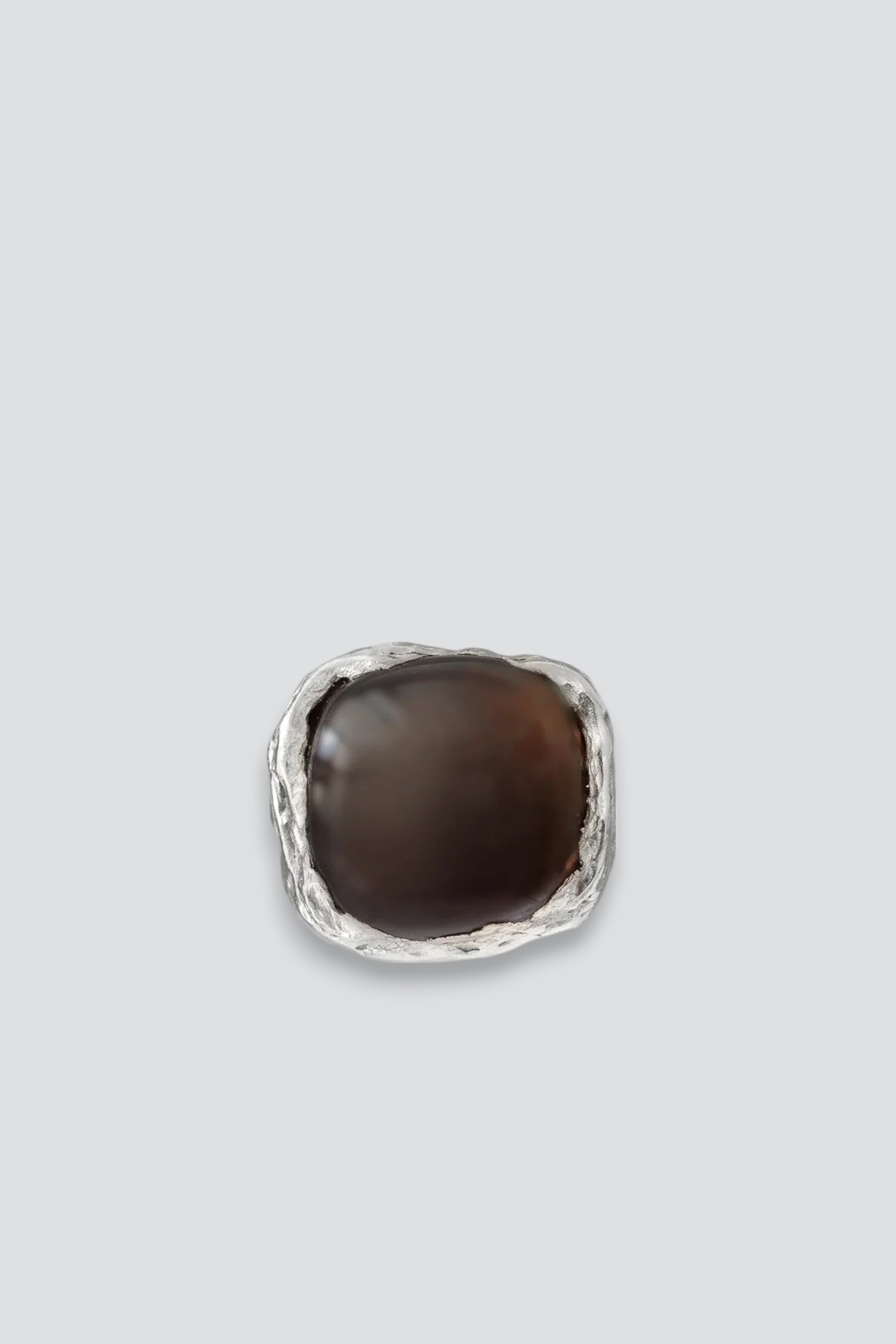 Silver/Brown Boya Ring