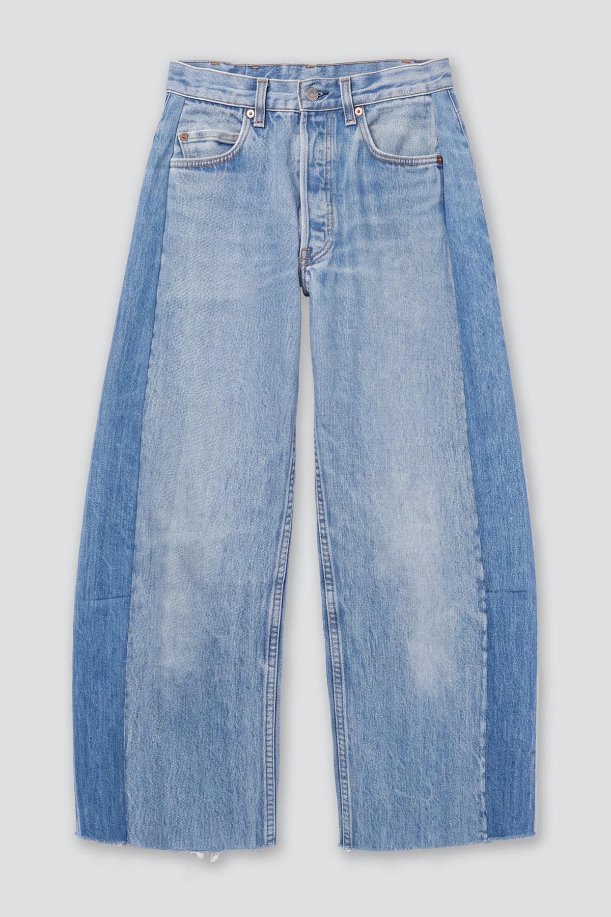 Vintage Indigo Mix Reworked Lasso Jean