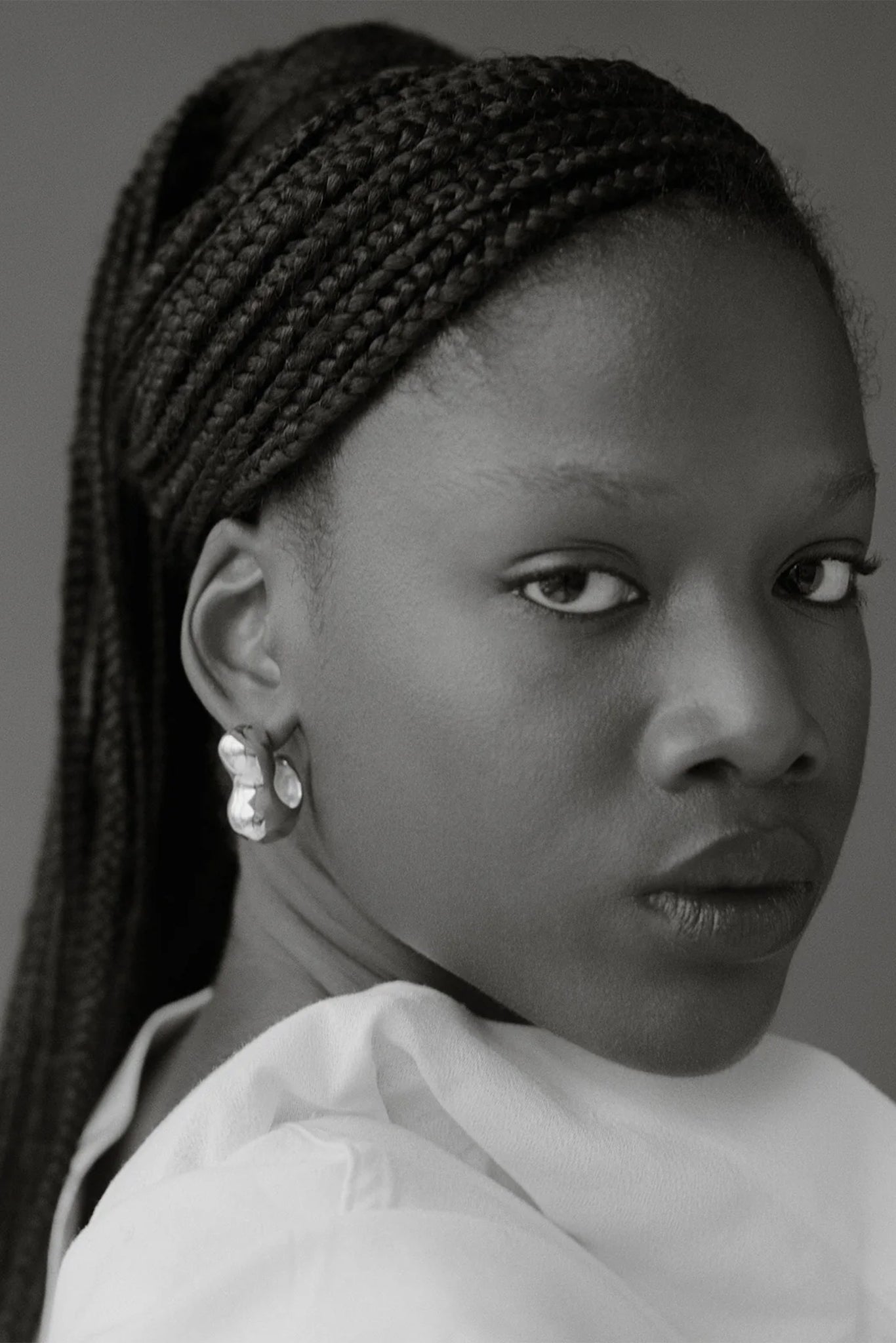 Sterling Silver Bubble Hoops