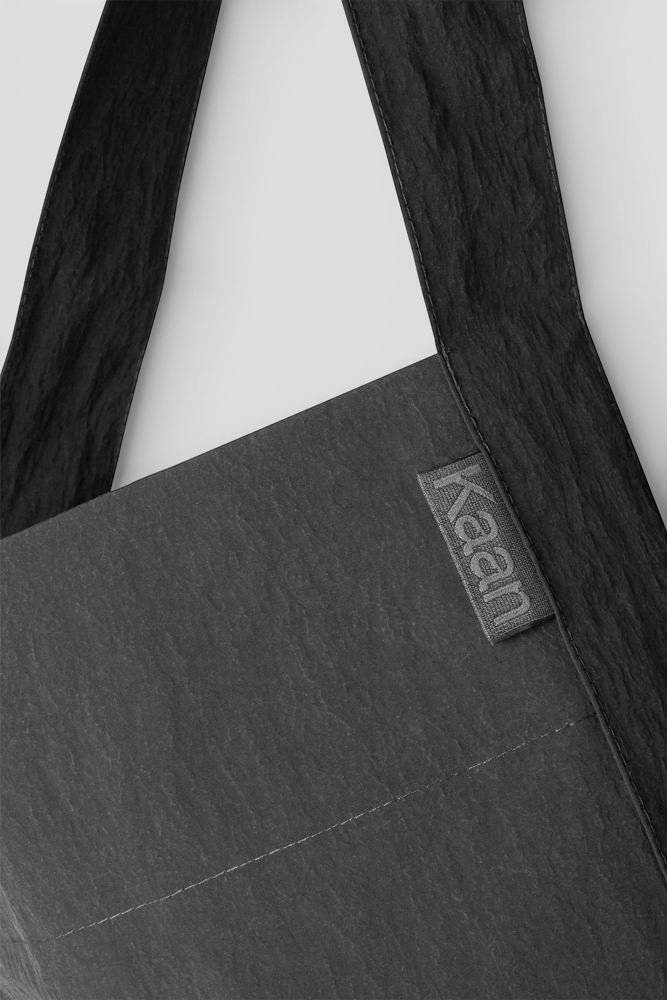 Black Konbu Large Bucket Tote