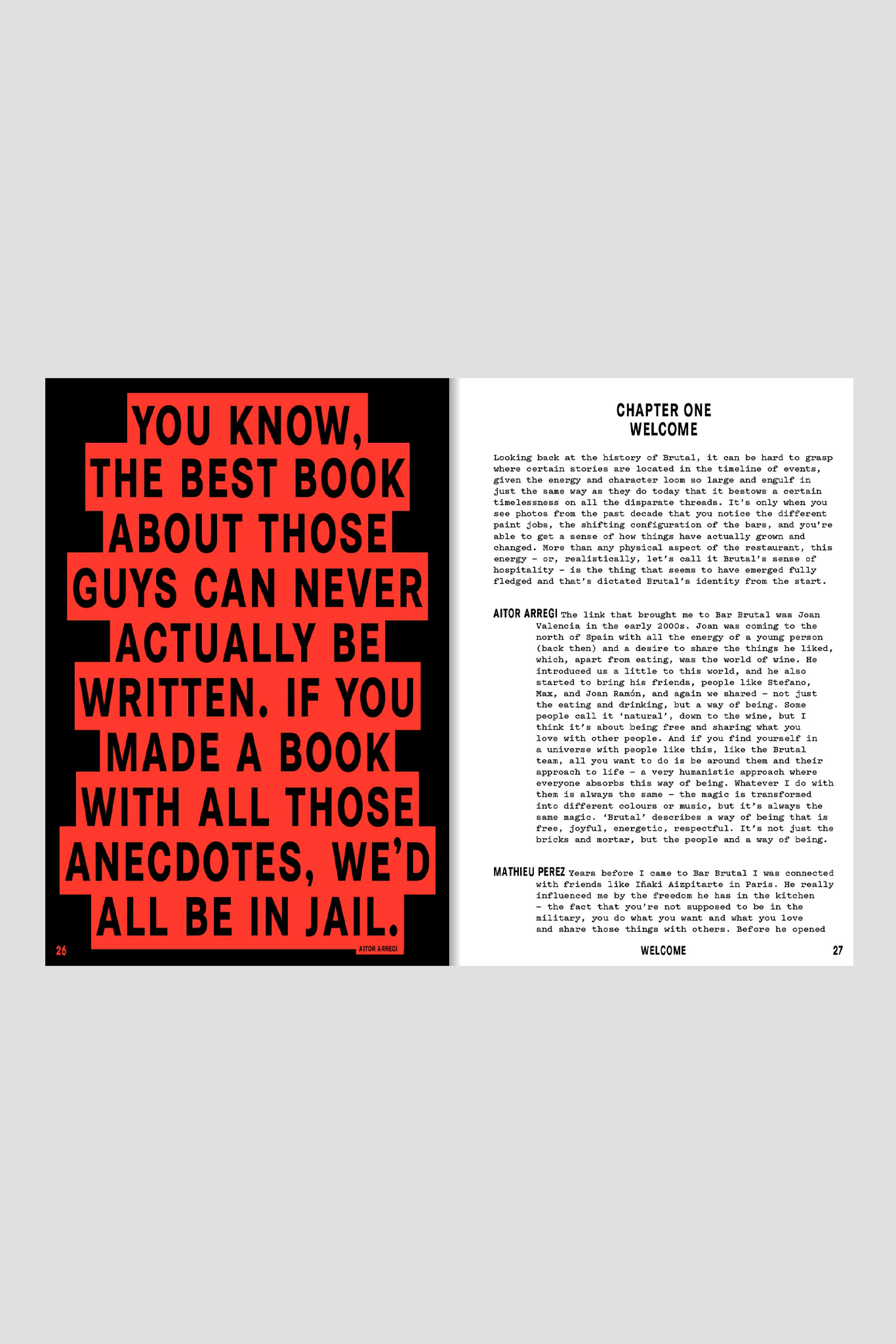 Bar Brutal: A Cookbook of Revelations