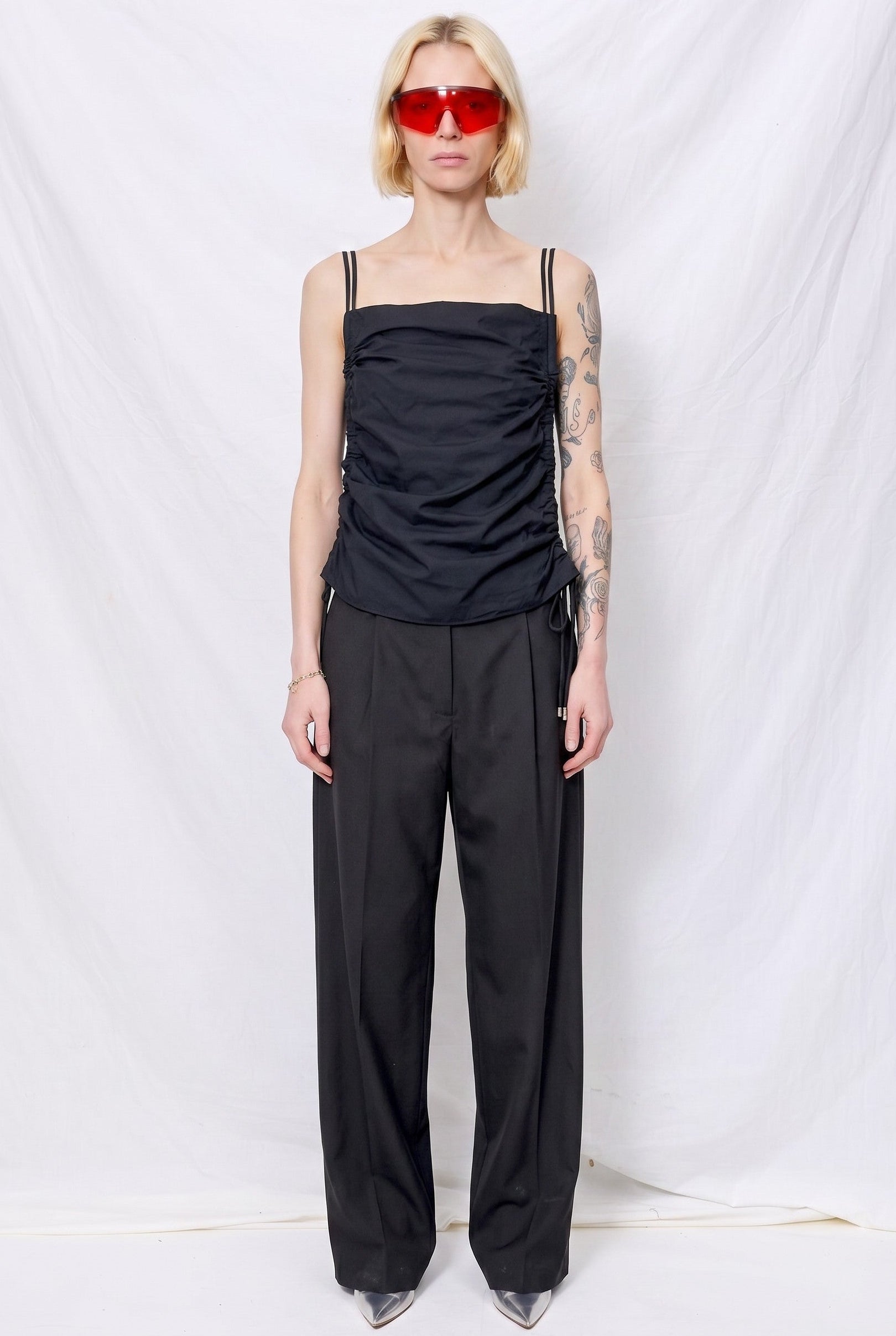 Black Pictorial Top
