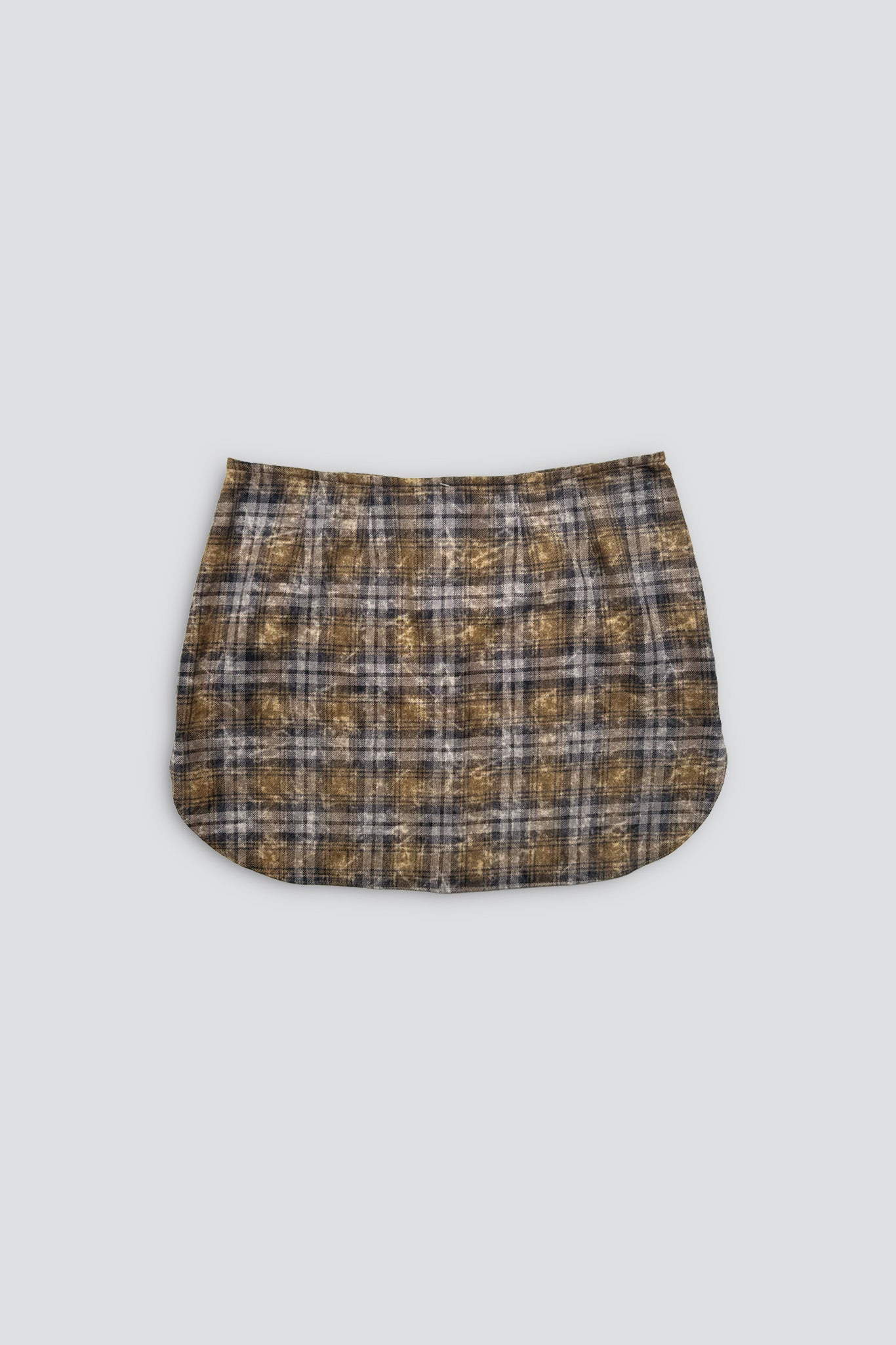 Bleach Plaid Tail Skirt