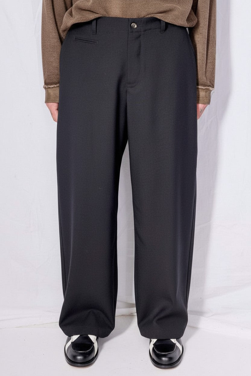 Black Suiting Full Pant