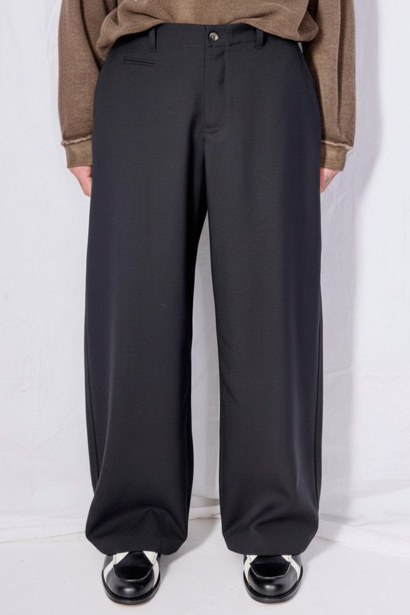 Black Suiting Full Pant